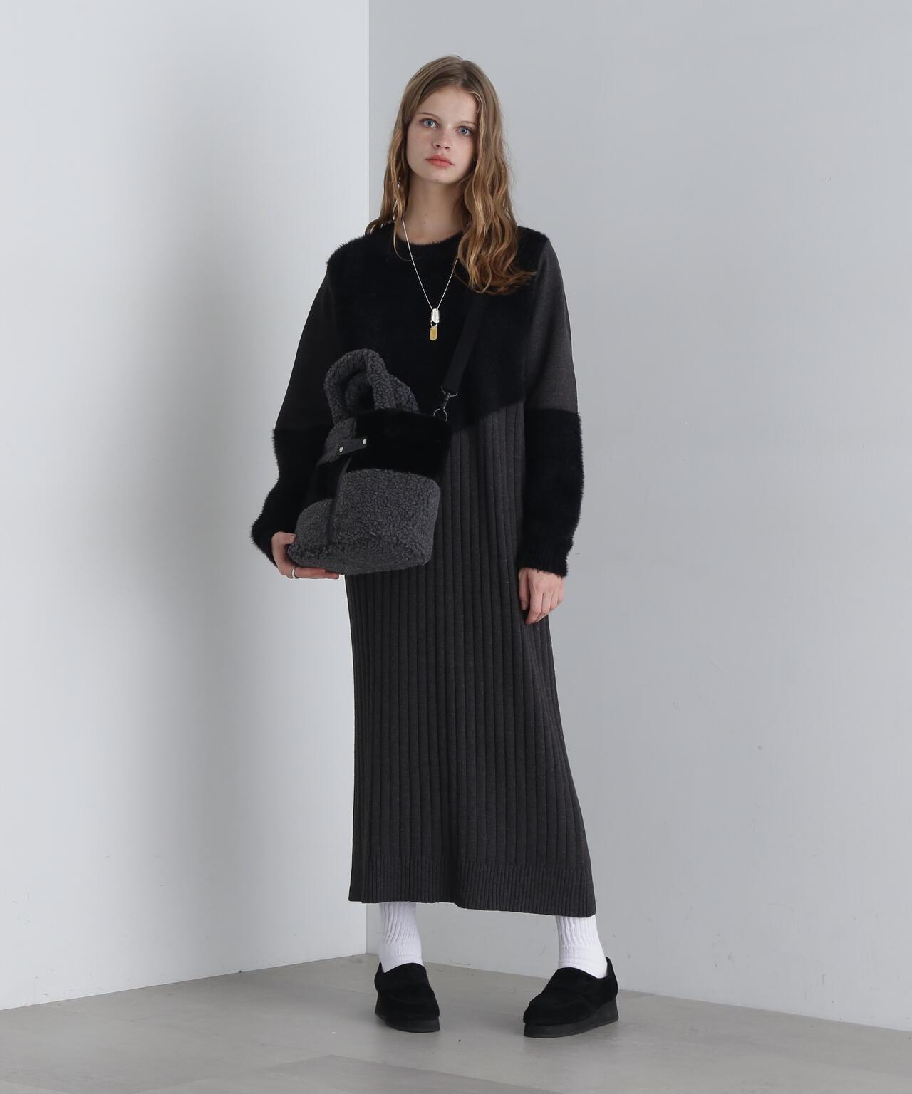 《直營店限定》BOA×FUR 迷你手提包/毛絨迷你手提包