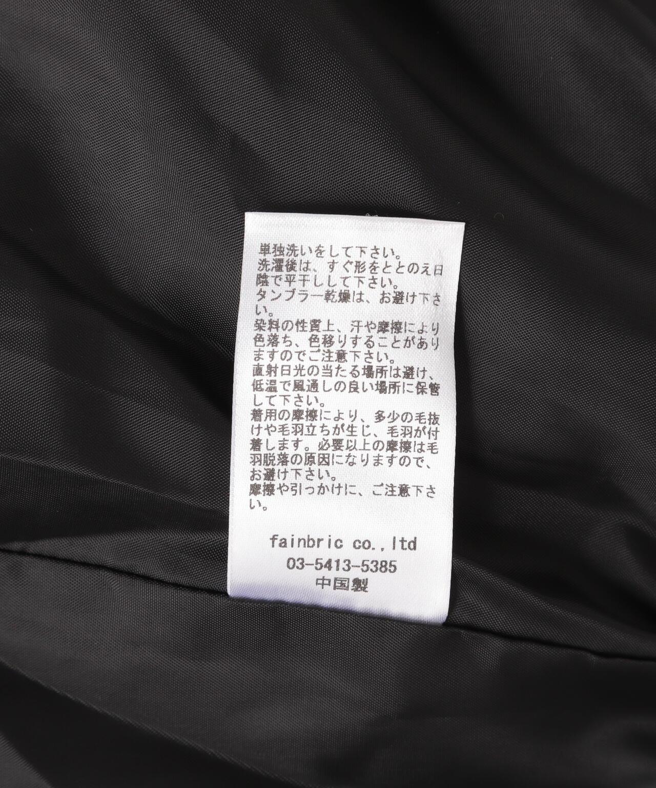 【&DEPOT限定】感謝/環保毛皮夾克