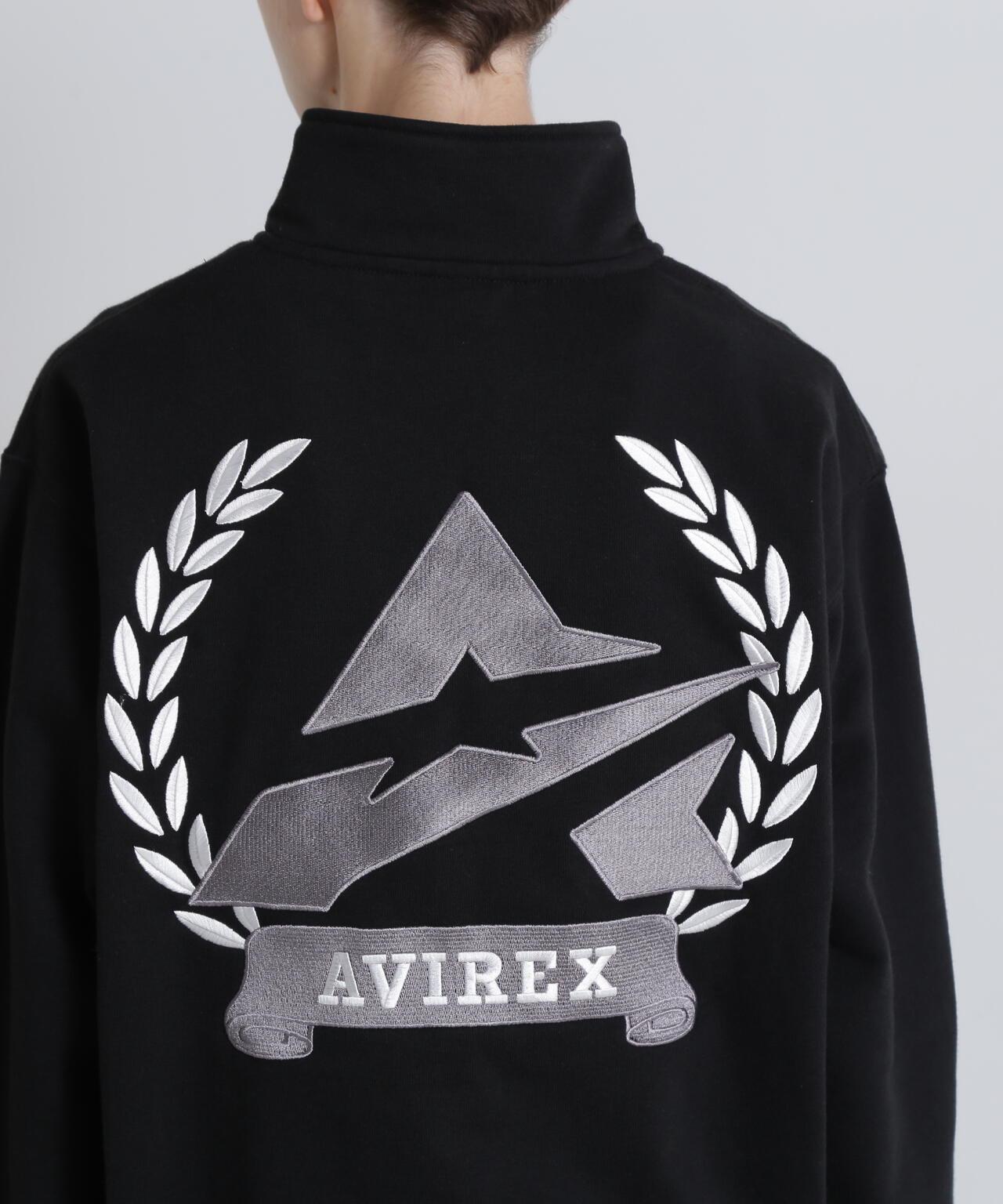 《&DEPOT限定》ASTAR HALFZIP SWEAT / A星 半拉鍊衛衣 / AVIREX / 阿維雷克斯