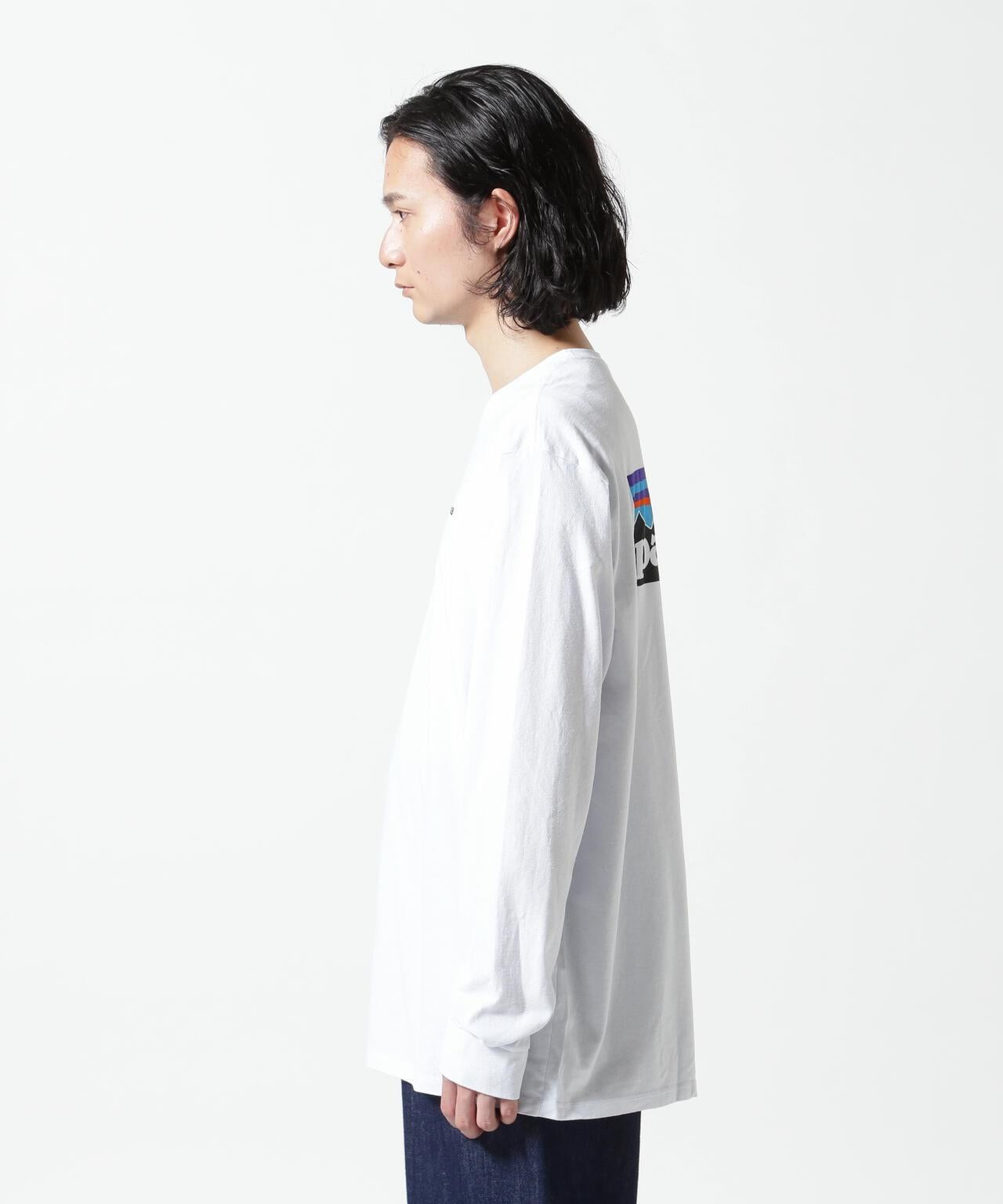 Patagonia/巴塔哥尼亞 男士 長袖 P-6標誌 責任系列