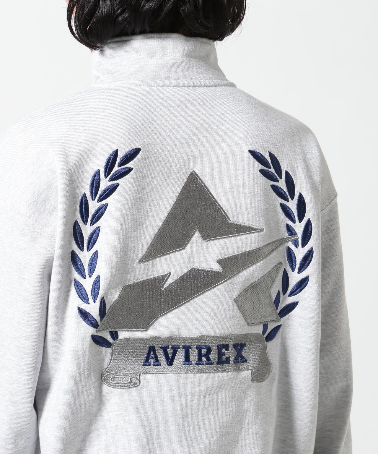 《&DEPOT限定》ASTAR HALFZIP SWEAT / A星 半拉鍊衛衣 / AVIREX / 阿維雷克斯