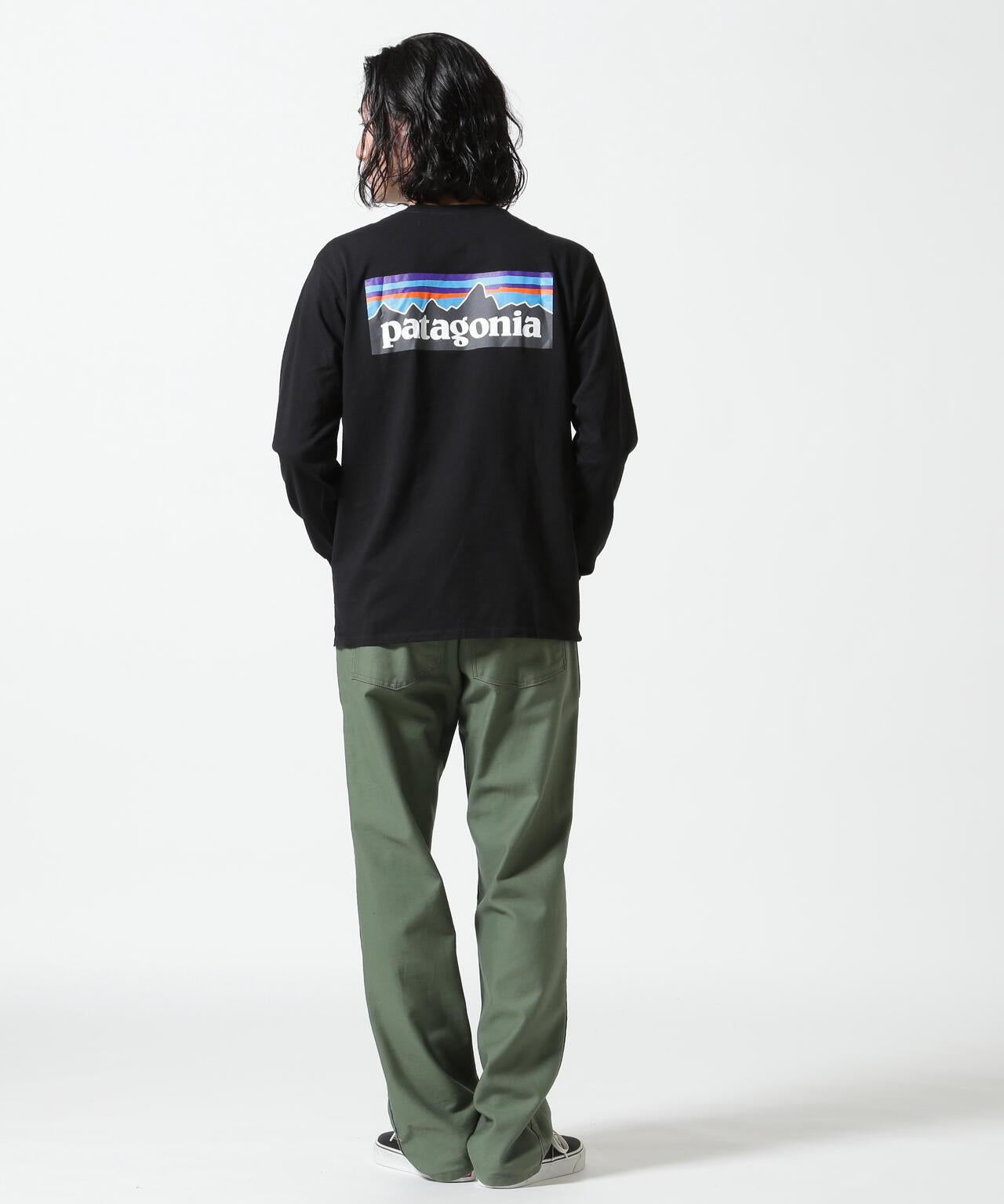 Patagonia/巴塔哥尼亞 男士 長袖 P-6標誌 責任系列