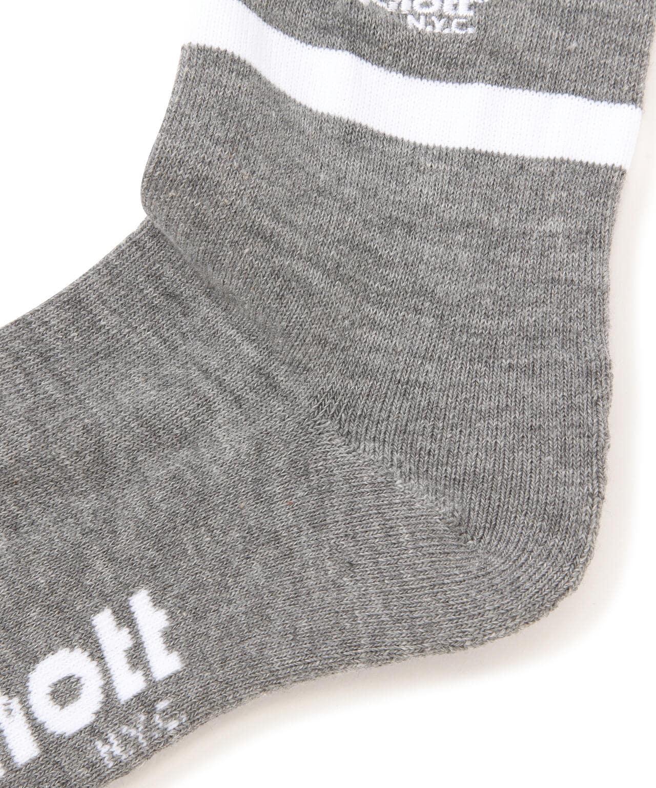 直營限定/HIGT-SOCKS STENCIL BULLDOG/印花牛頭犬高筒襪
