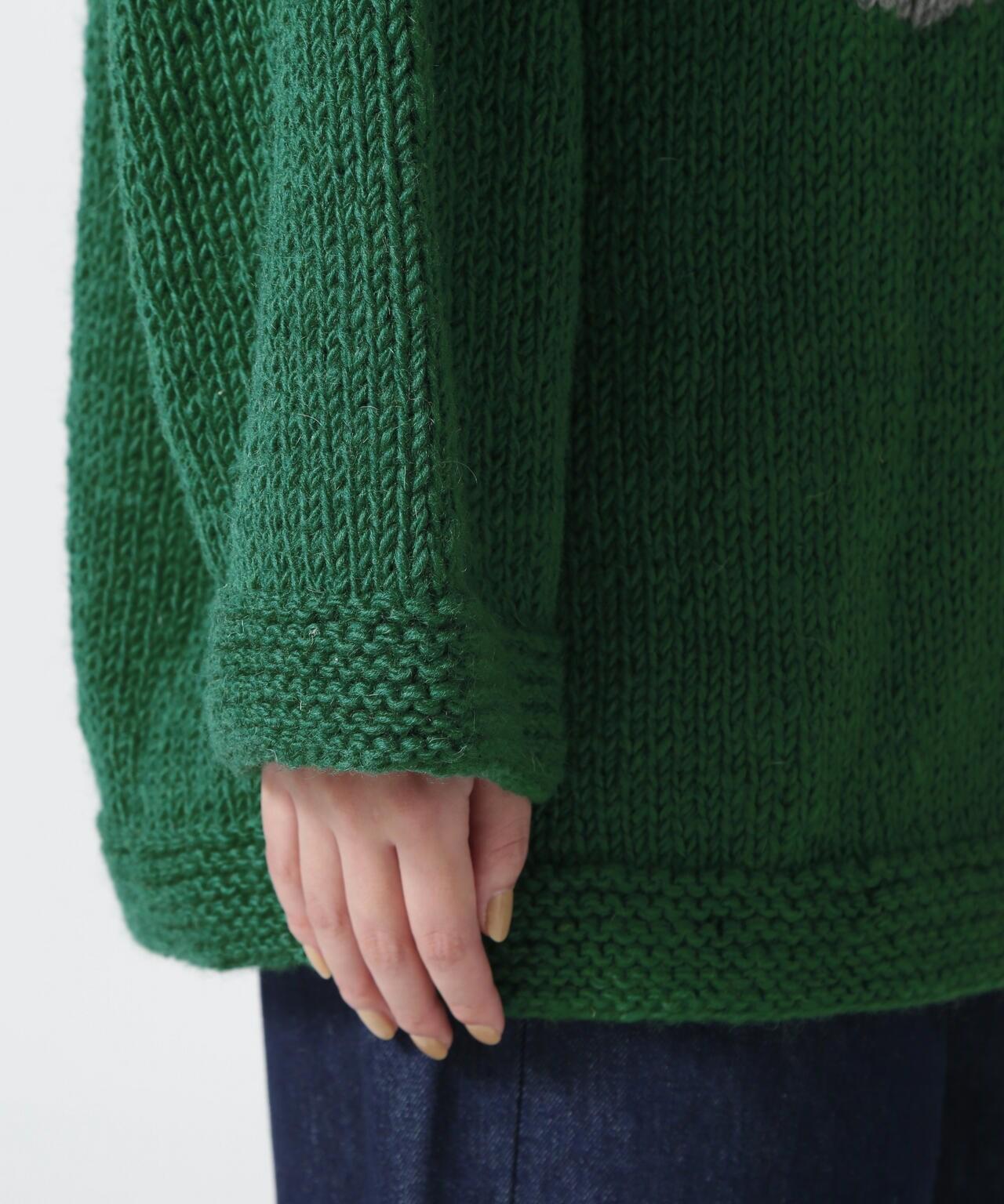 MacMahon Knitting Mills/麥克馬洪針織廠 高領花呢針織衫
