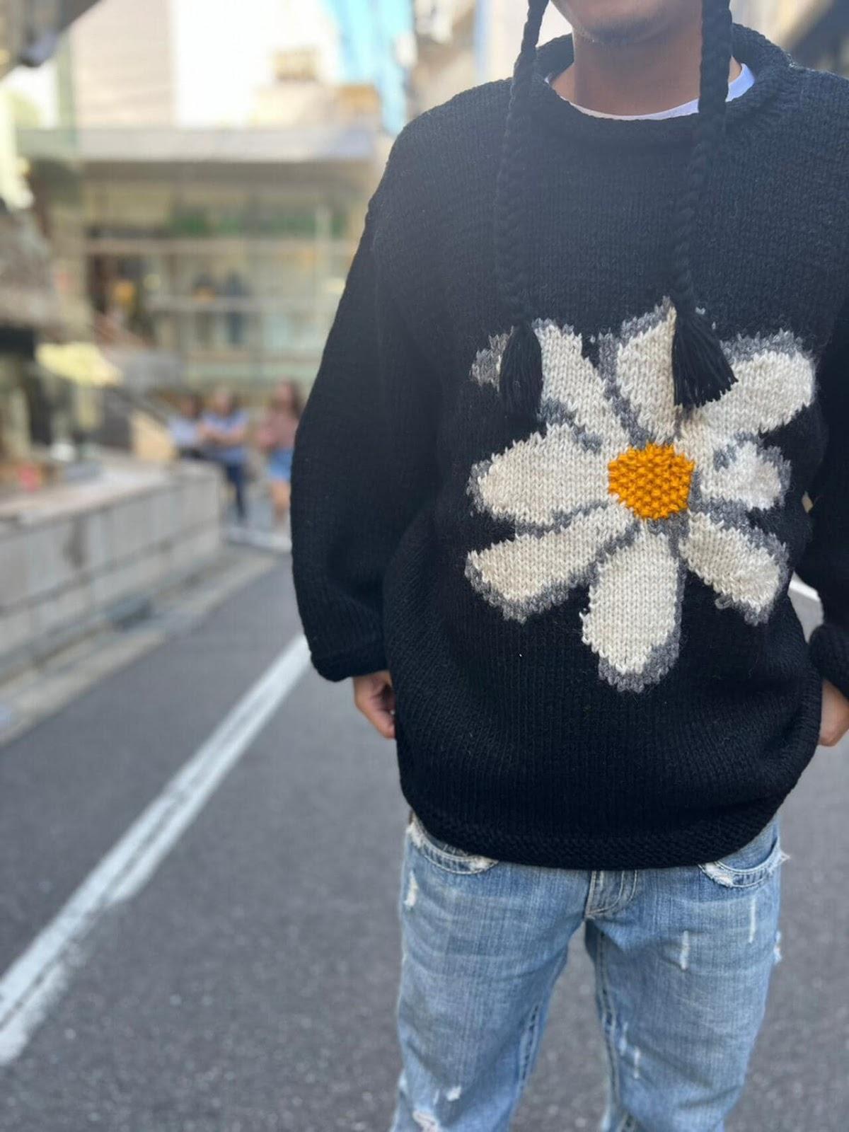 MacMahon Knitting Mills/麥克馬洪針織廠 高領花呢針織衫