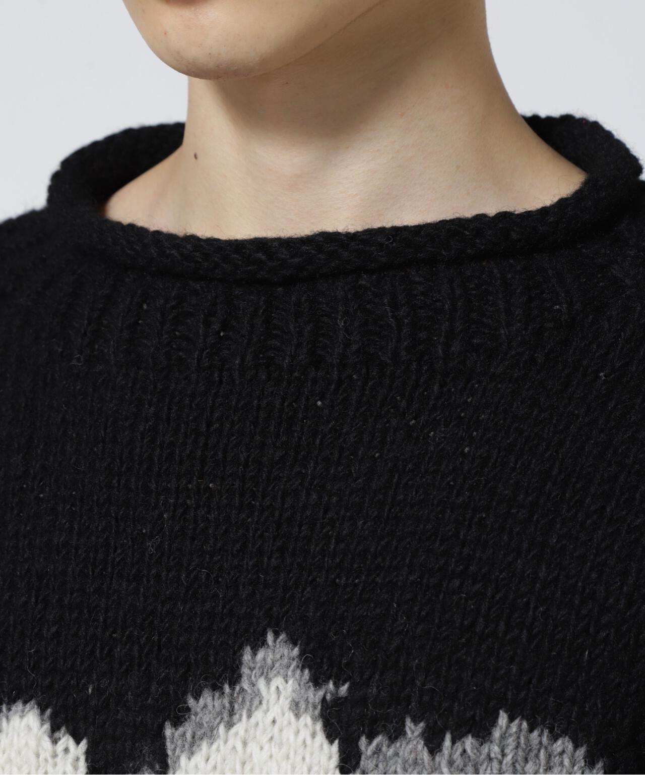 MacMahon Knitting Mills/麥克馬洪針織廠 高領花呢針織衫