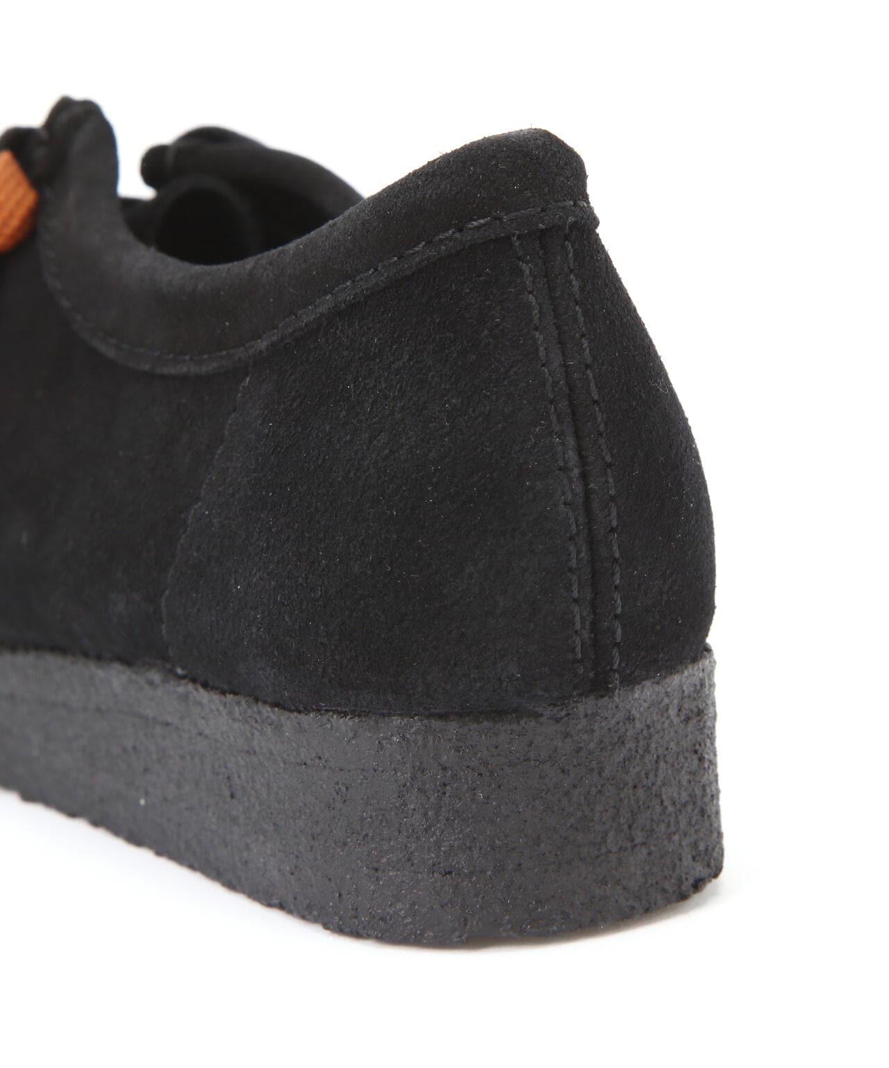 CLARKS/克拉克斯 WALLABEE 黑色絨面革 女士