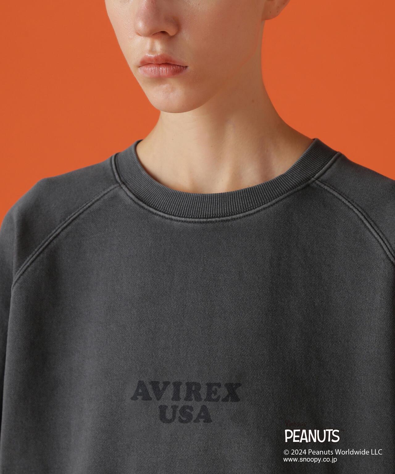 《AVIREX×《花生漫畫》家人們衛衣/阿維雷克斯×《花生漫畫》 家人們衛衣