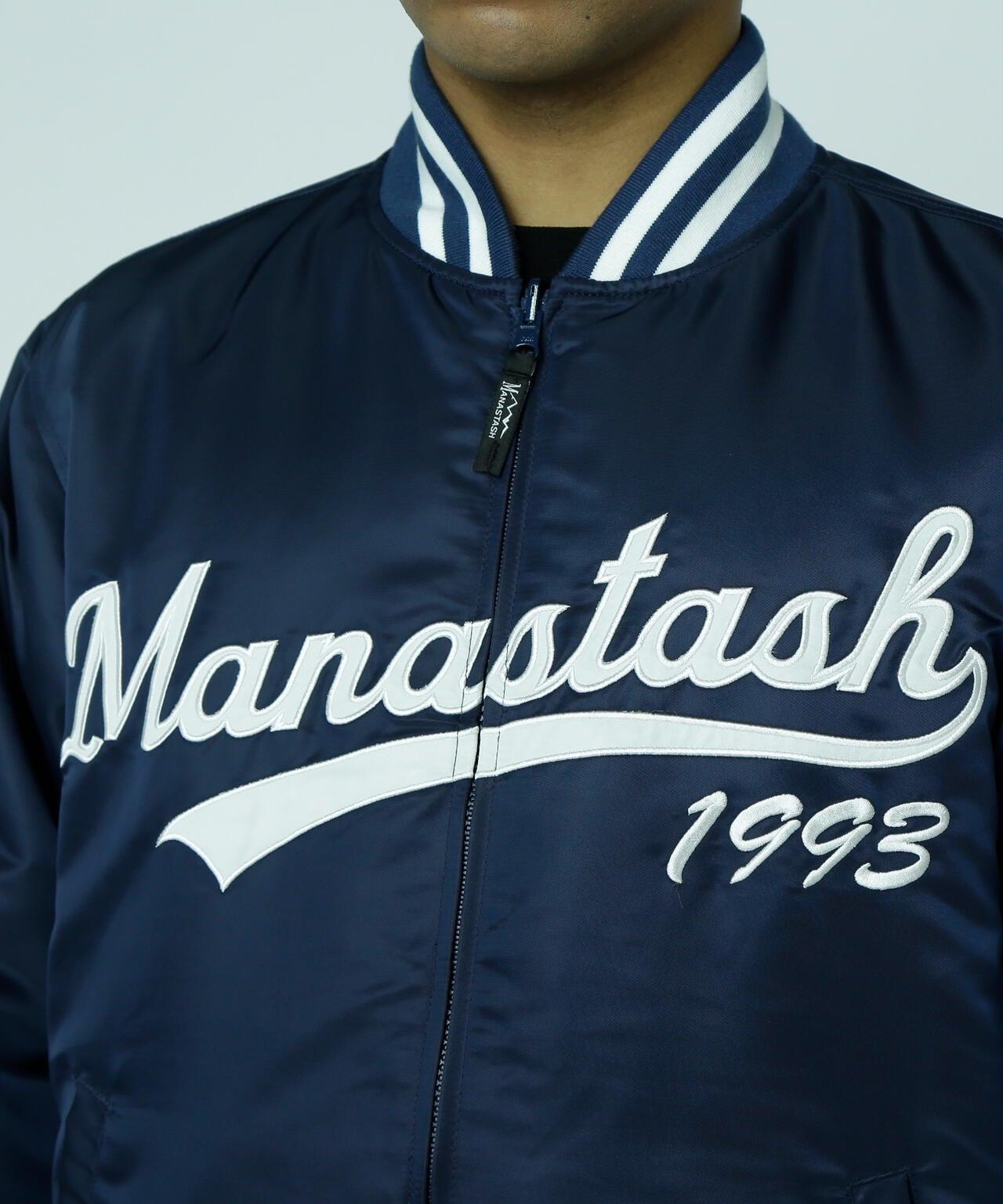 MANASTASH/可逆尼龍運動夾克