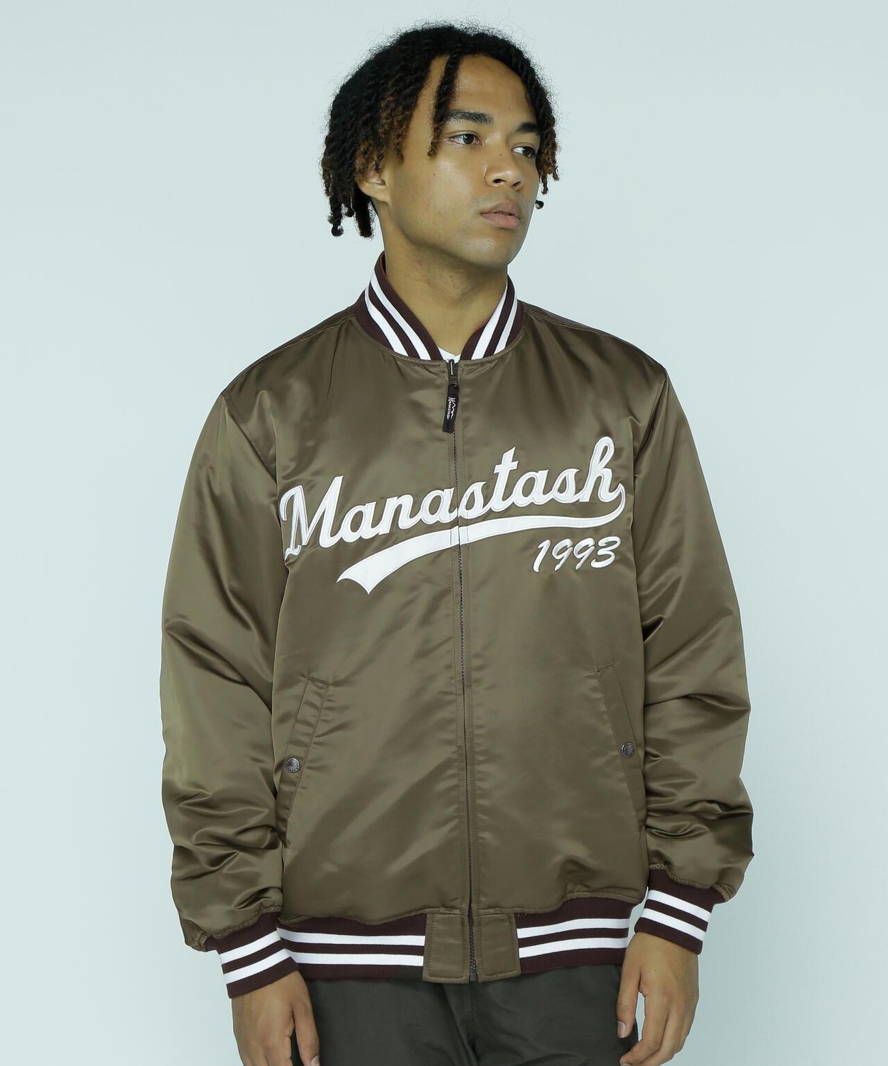 MANASTASH/可逆尼龍運動夾克