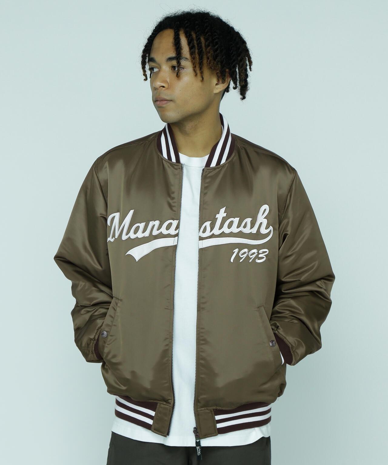 MANASTASH/可逆尼龍運動夾克
