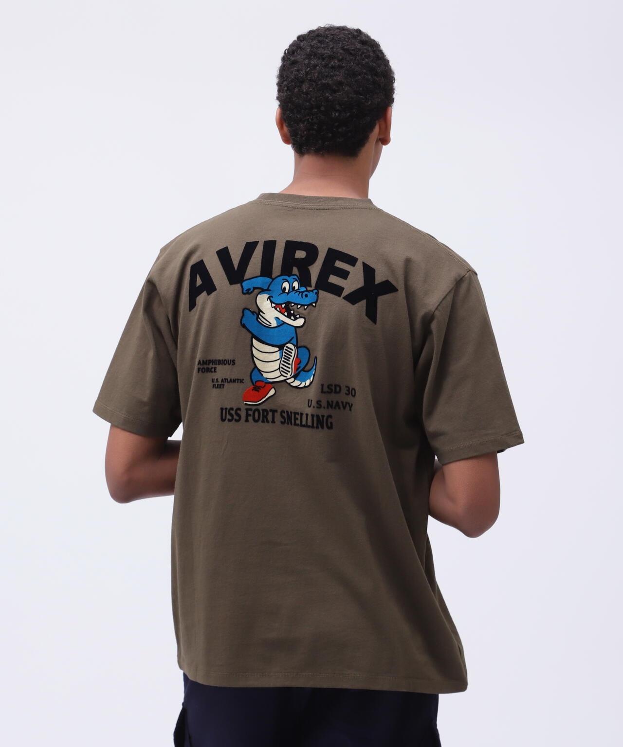 《&DEPOT限定》USS FORT SNELLING T恤 / USS 福特斯內林 T恤 / AVIREX /