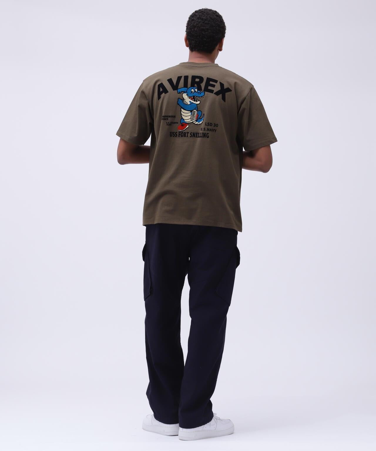 《&DEPOT限定》USS FORT SNELLING T恤 / USS 福特斯內林 T恤 / AVIREX /