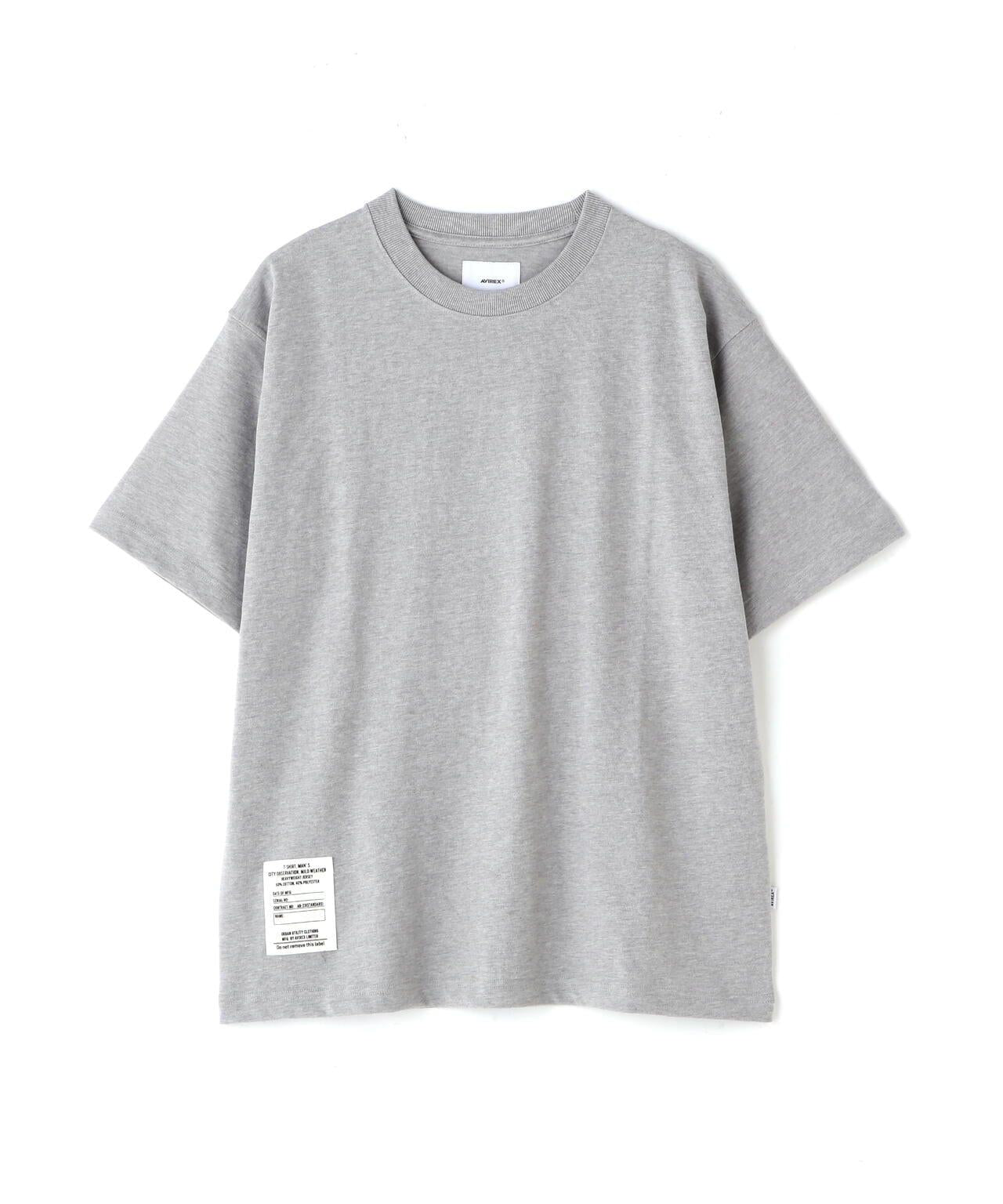 BASIC HEAVYWEIGHT S/S T-SHIRT / 基礎重量 短袖 T恤 / AVIREX / 阿維雷克斯