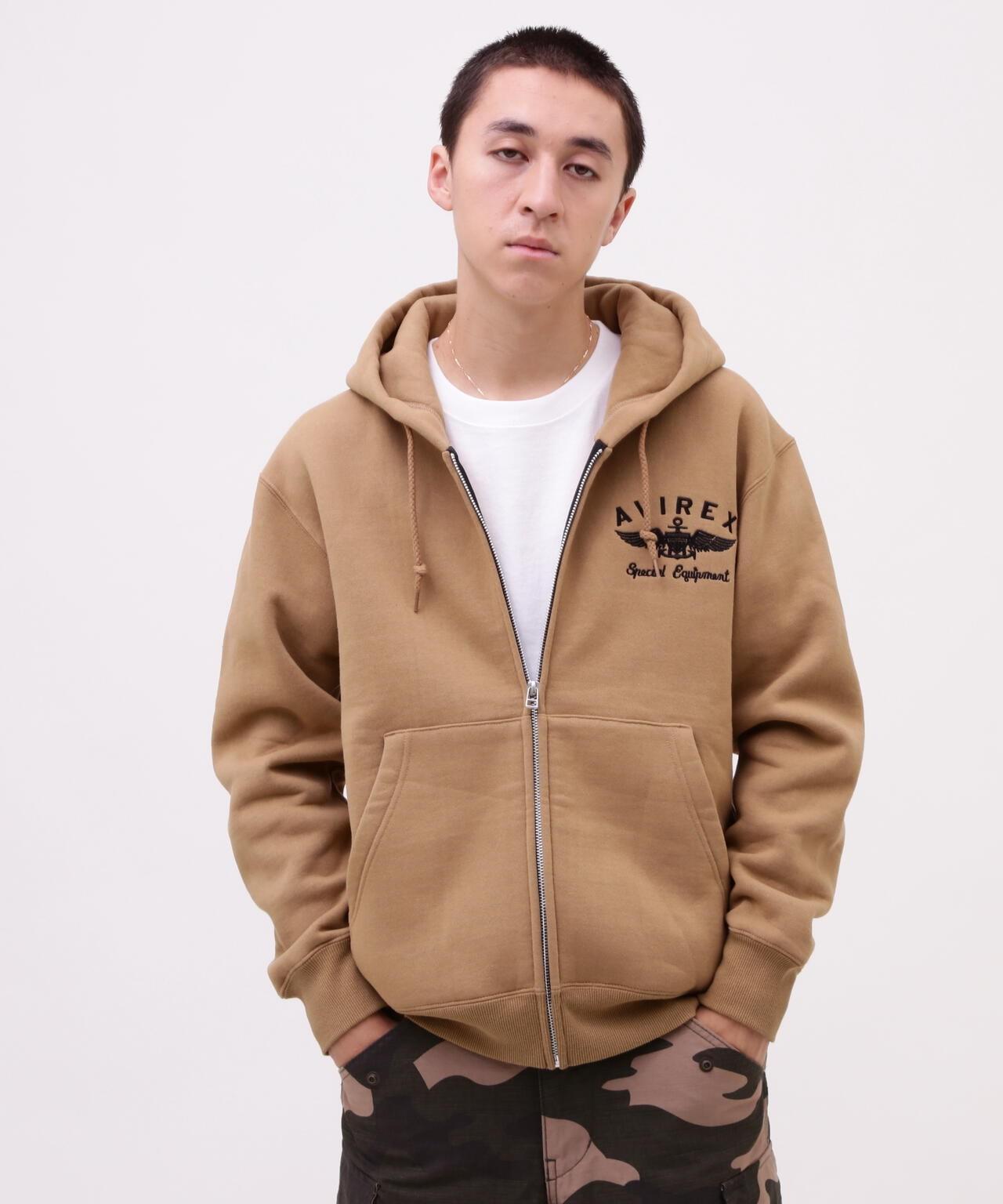 校徽衛衣拉鍊開衫大衣