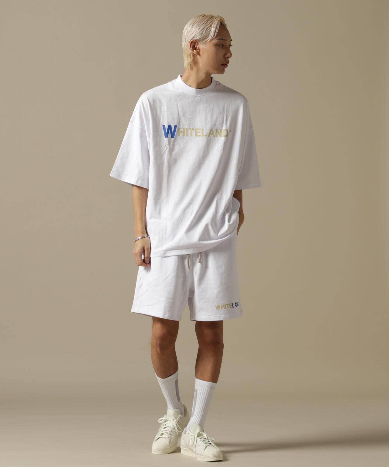 &DEPOT限定/WHITELAND/白色土地/貓頭鷹LOGO衛衣短褲/彩色標誌短褲