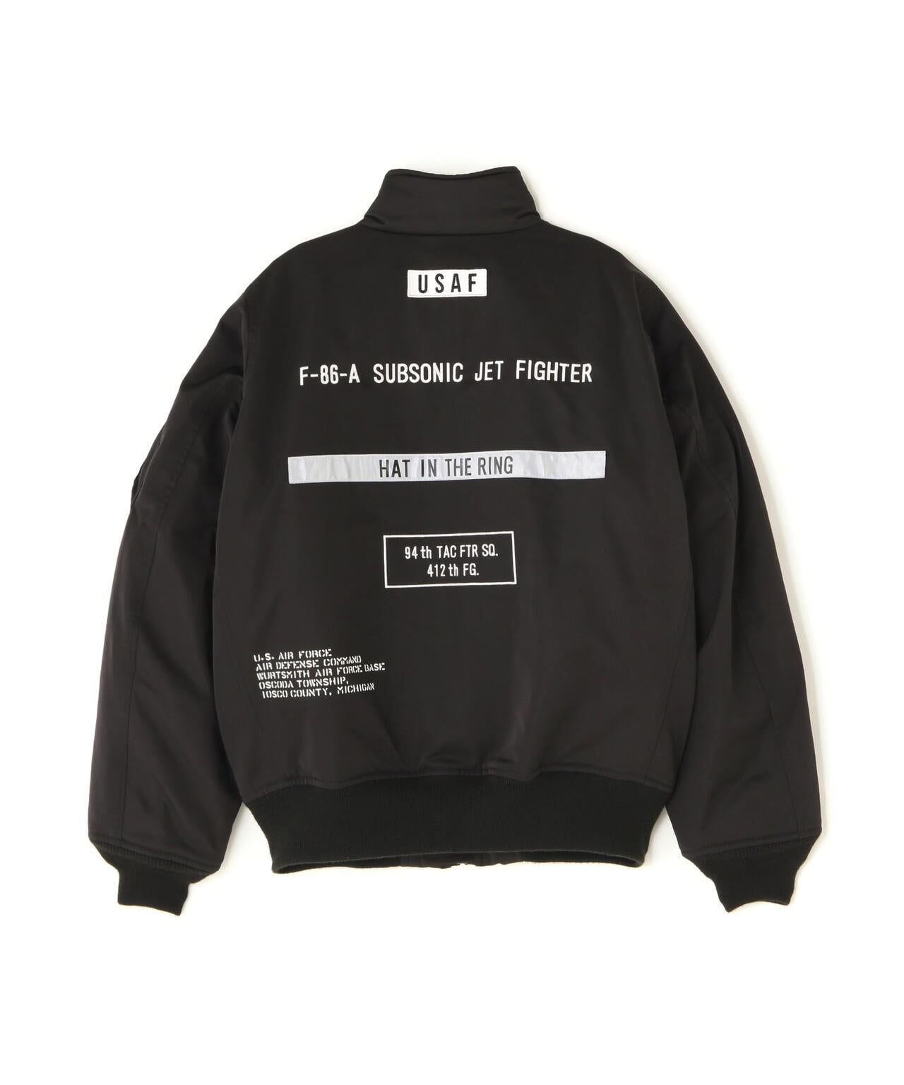 《直營店限定》STENCIL JKT "HAT IN THE RING"/印花夾克