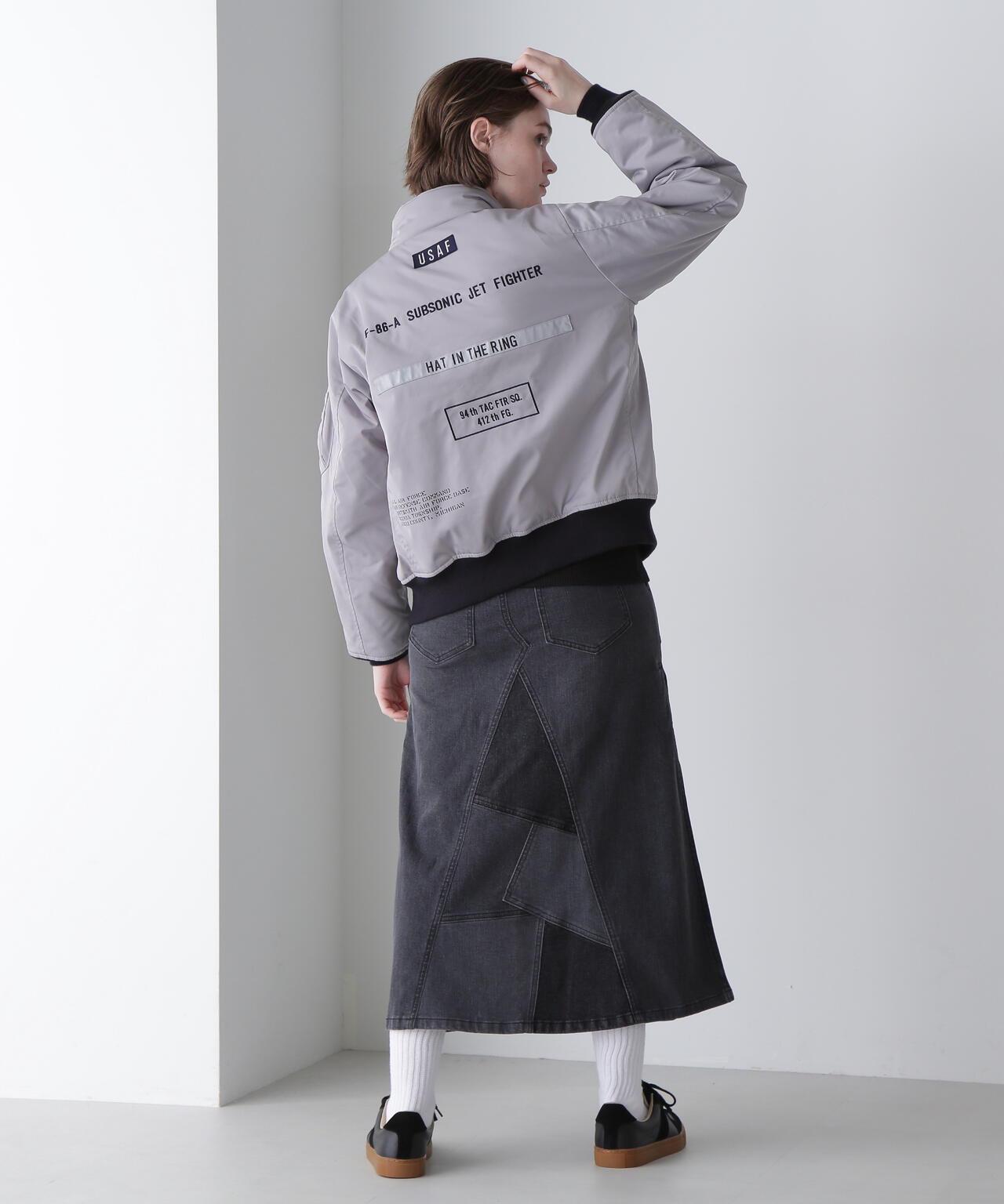 《直營店限定》STENCIL JKT "HAT IN THE RING"/印花夾克