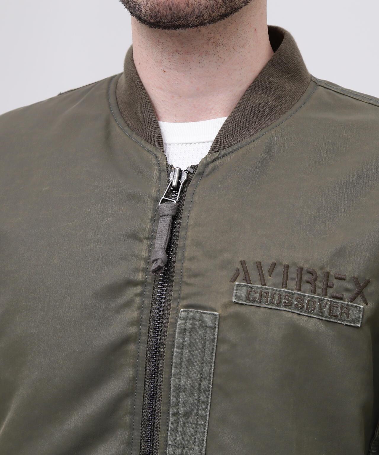 《CROSSOVER》褪色 MA-1 / 褪色 MA-1 / AVIREX / 阿維雷克斯