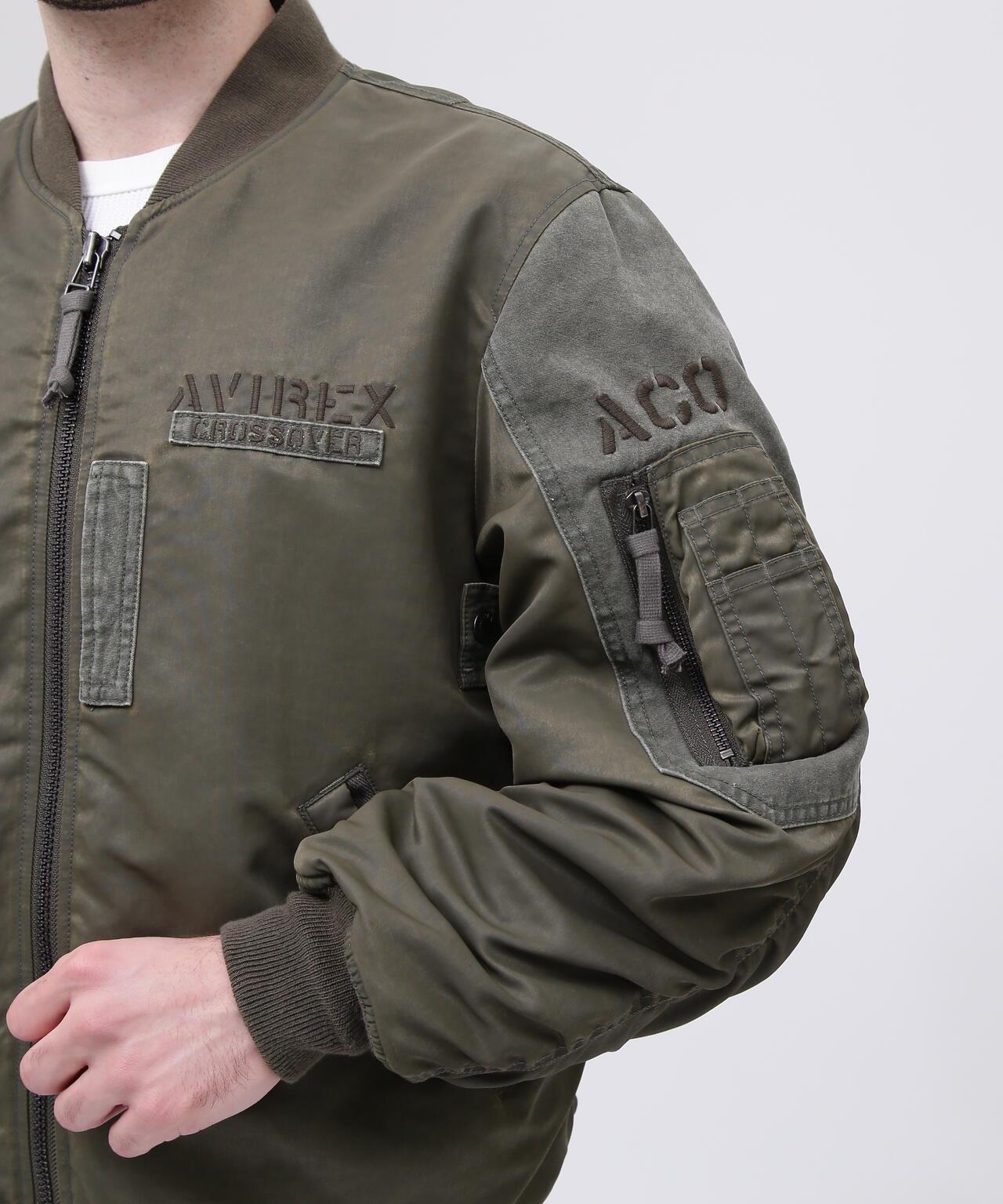 《CROSSOVER》褪色 MA-1 / 褪色 MA-1 / AVIREX / 阿維雷克斯