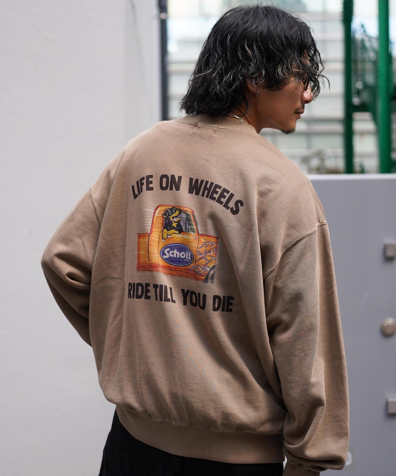 CREW SWEAT HOT ROTTWEILER/圓領衛衣 熱羅威納犬