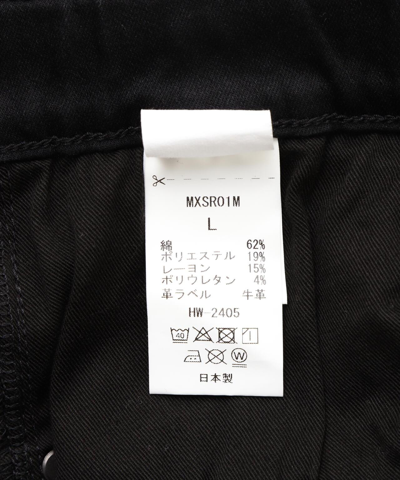 SURT(薩特)黑色 塗料牛仔褲