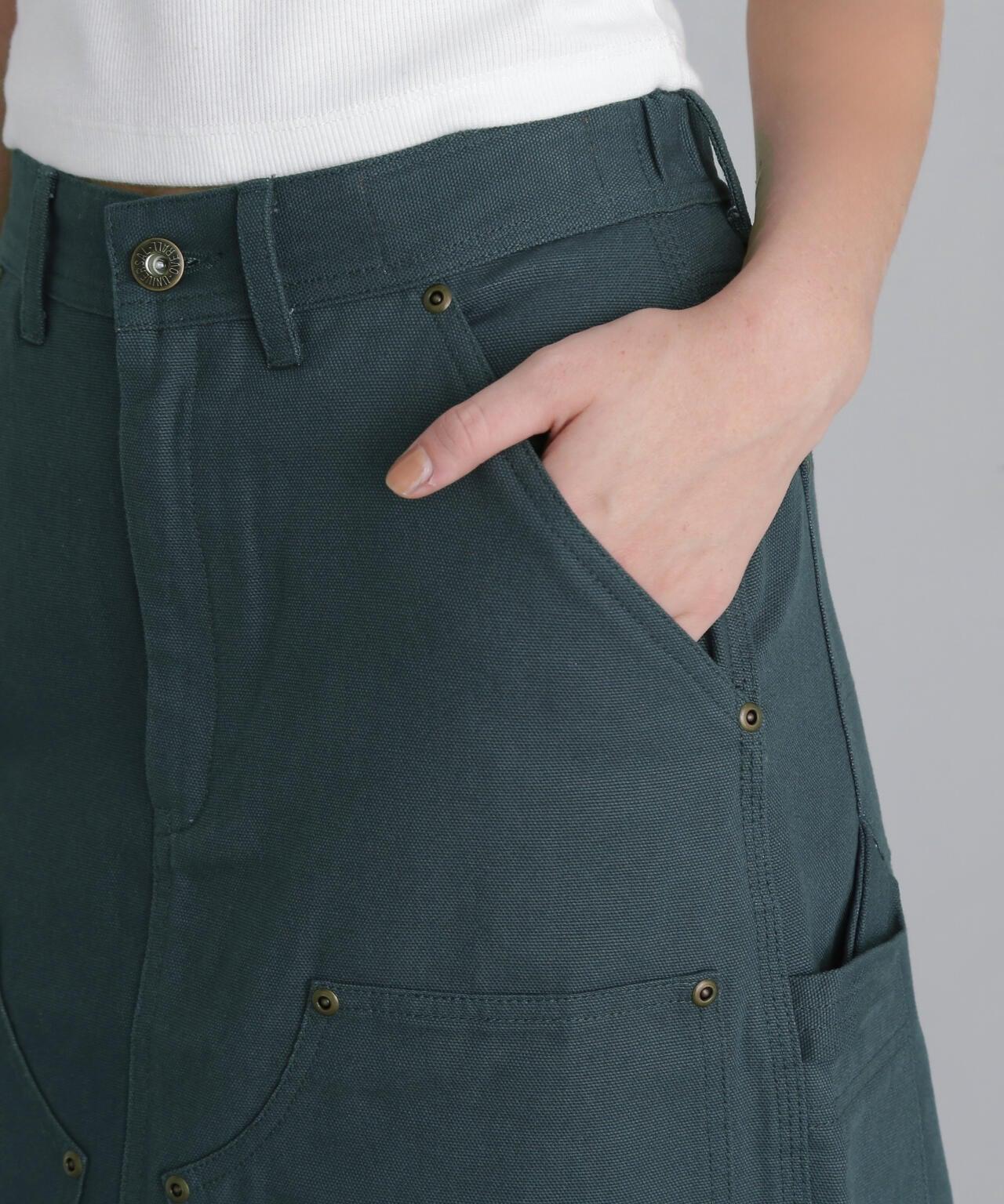 《AVIREX × UNIVERSAL OVERALL》雙膝工裝裙 / 雙膝工裝