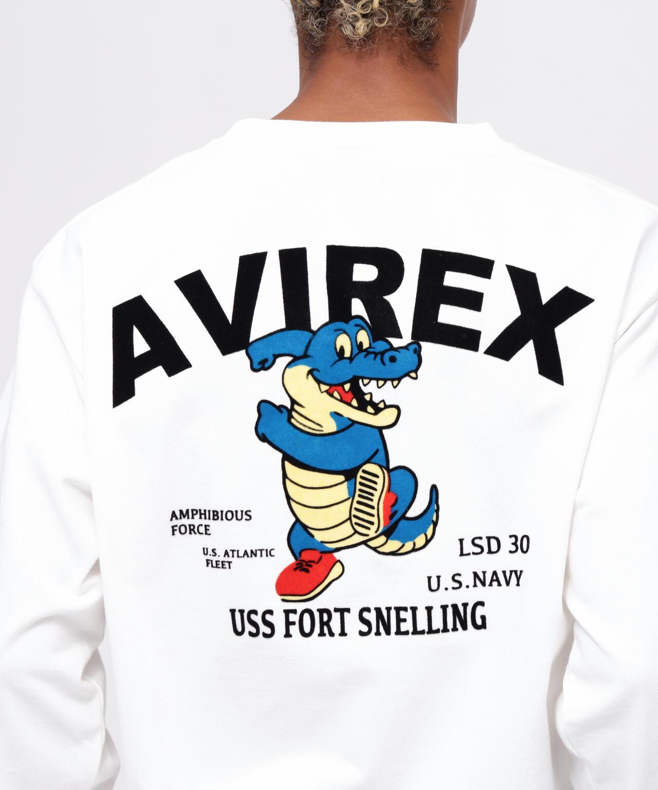 《&DEPOT限定》USS FORT SNELLING長袖T恤