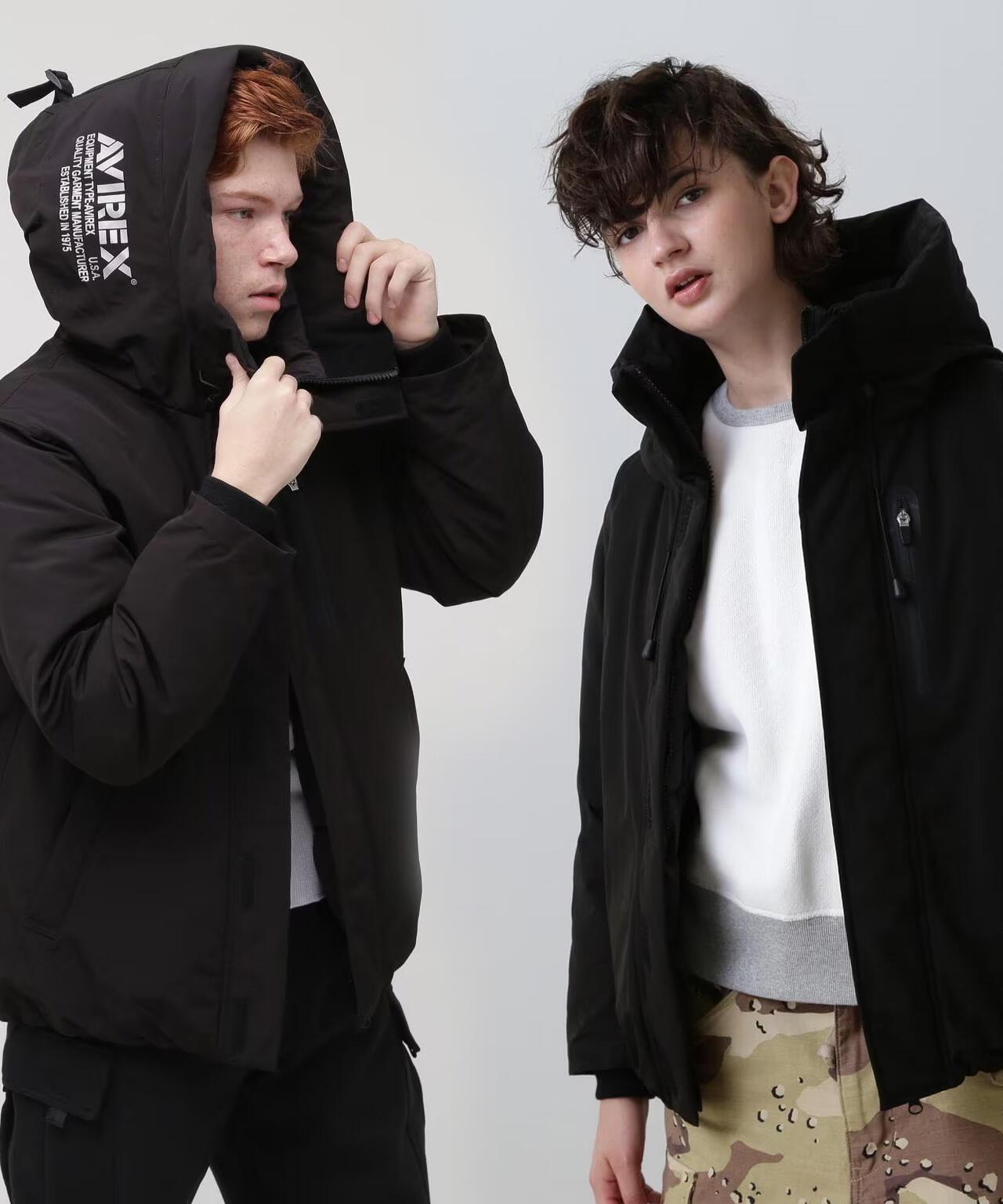 《&DEPOT限定》軍事功能羽絨服2/ 軍事功能羽絨服2/AVIREX/阿維雷克斯