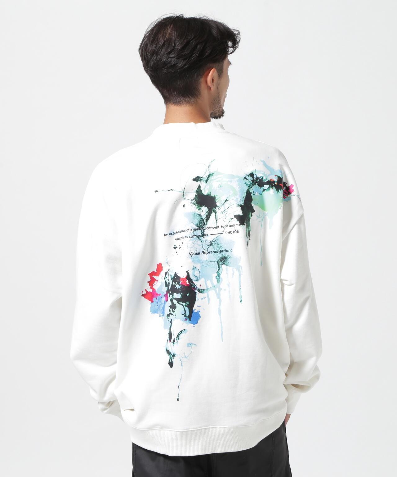 【&DEPOT限定】A4A/艾弗艾/SPLASH SWEAT CREWNECK/圓領衛衣