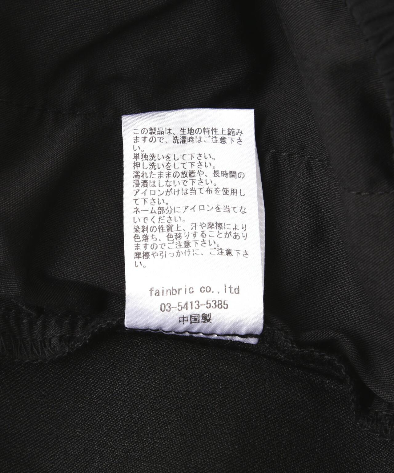 DankeSchon/感謝您/PREMIUM TC黑色拉鍊口袋褲/口袋褲