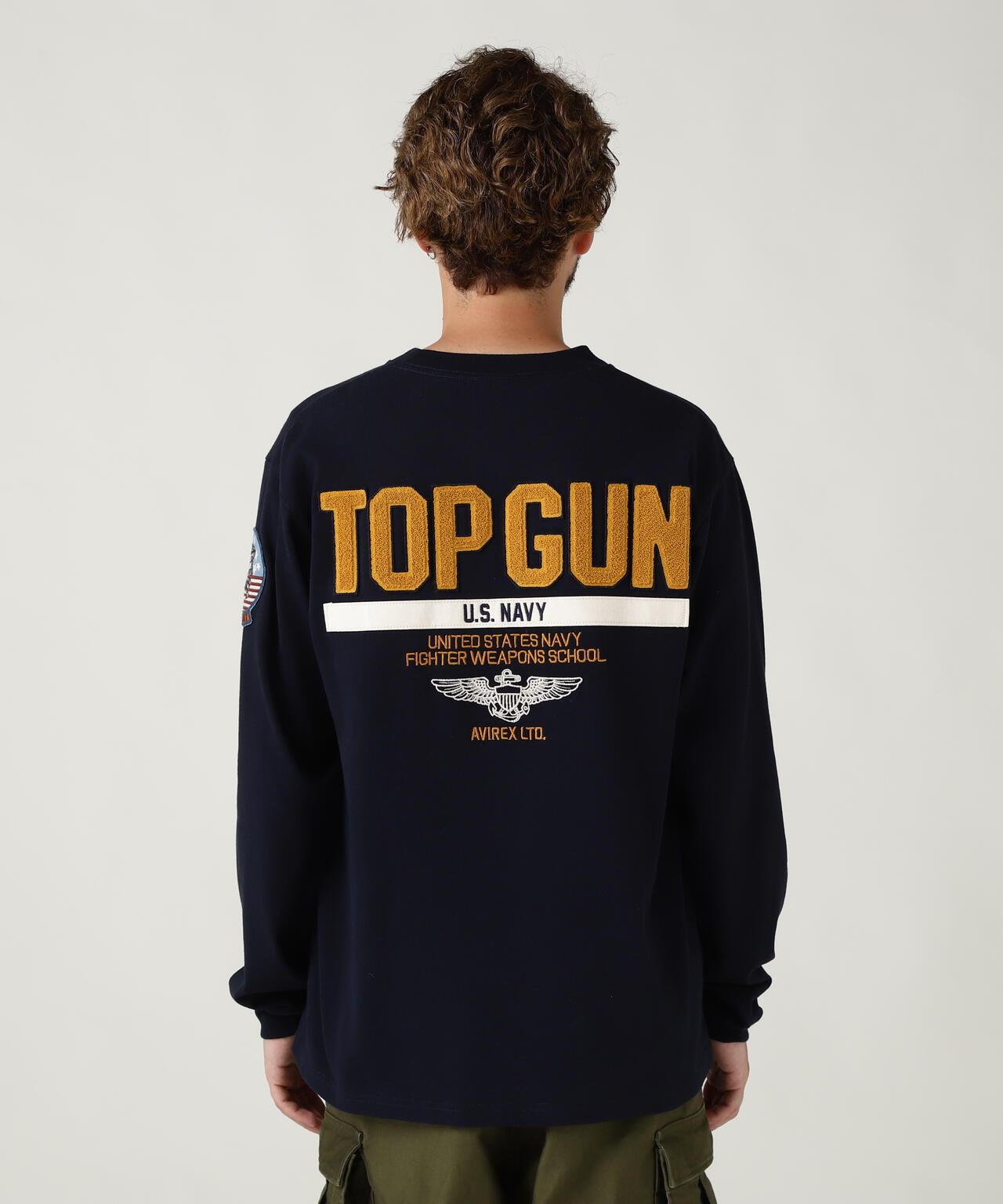 長袖T恤 TOPGUN / 長袖T恤 空中特攻隊