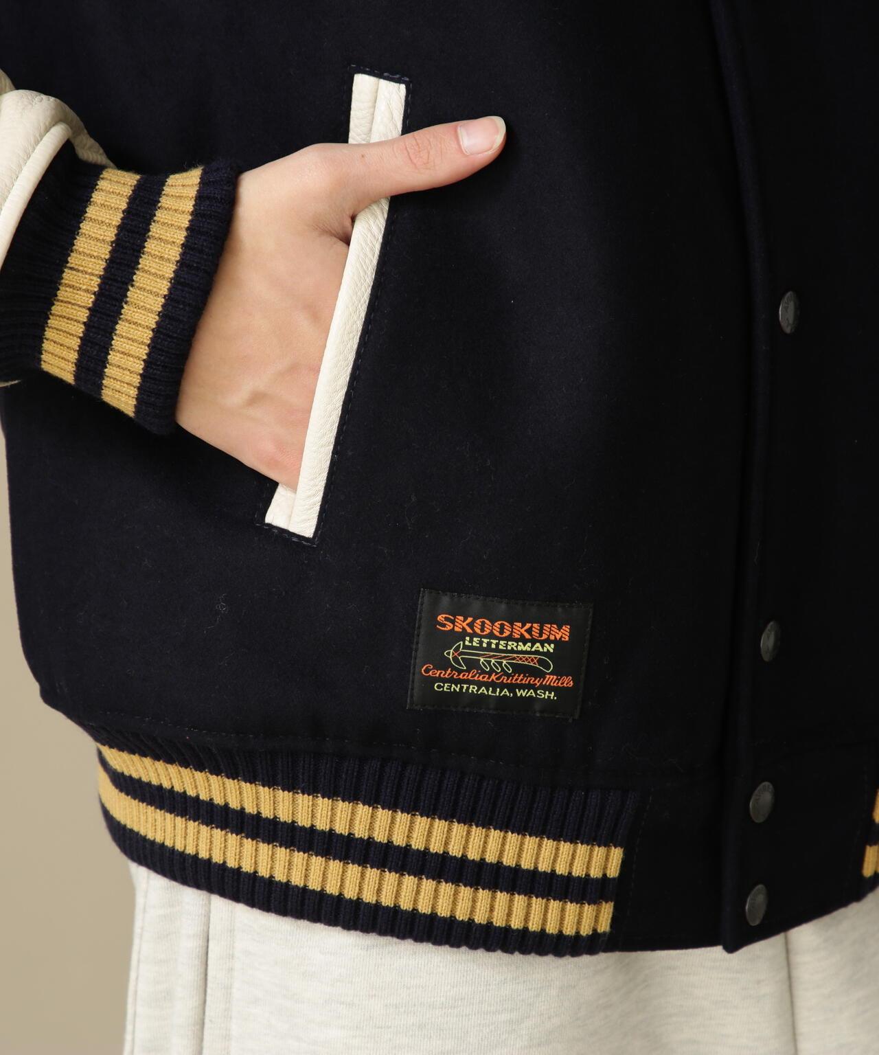 《&DEPOT限定》強悍運動夾克/斯庫坎姆校服夾克