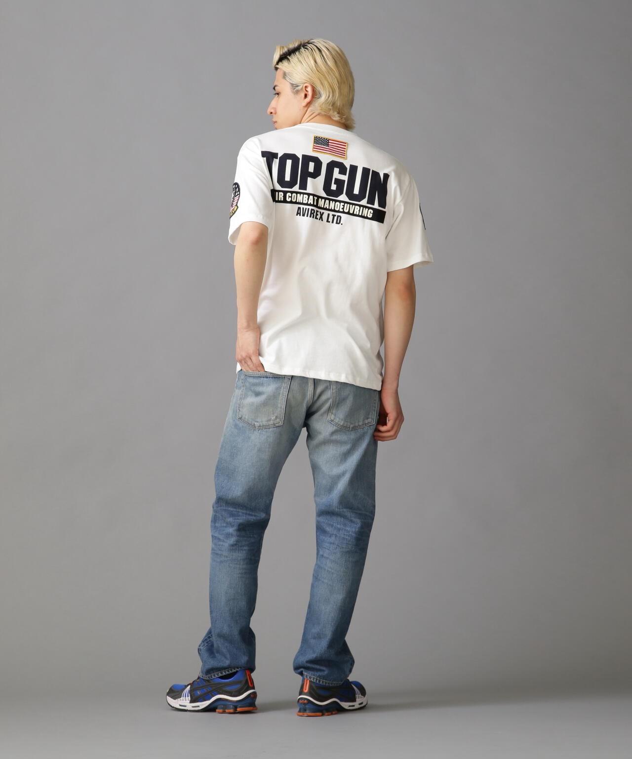 TOP GUN 貼片印花 T恤 / TOP GUN 貼片 & 印花 T恤