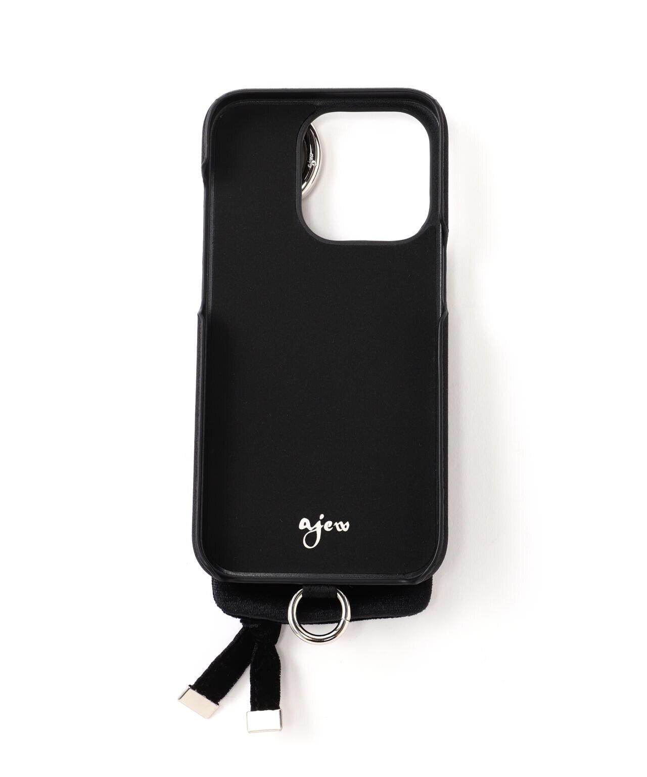 SATIN DRESS CASE SHOULDER iPhone14Pro