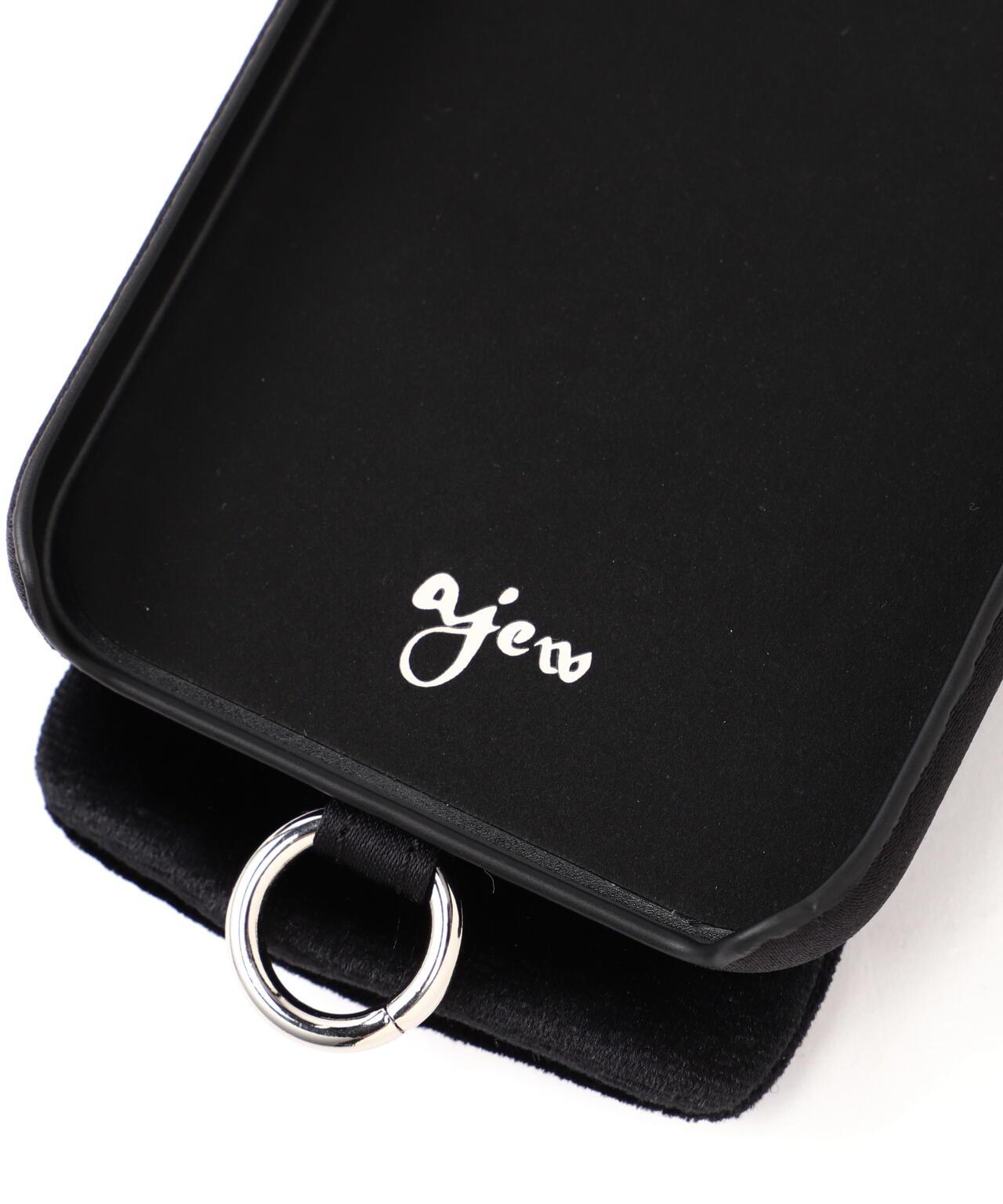 SATIN DRESS CASE SHOULDER iPhone14Pro