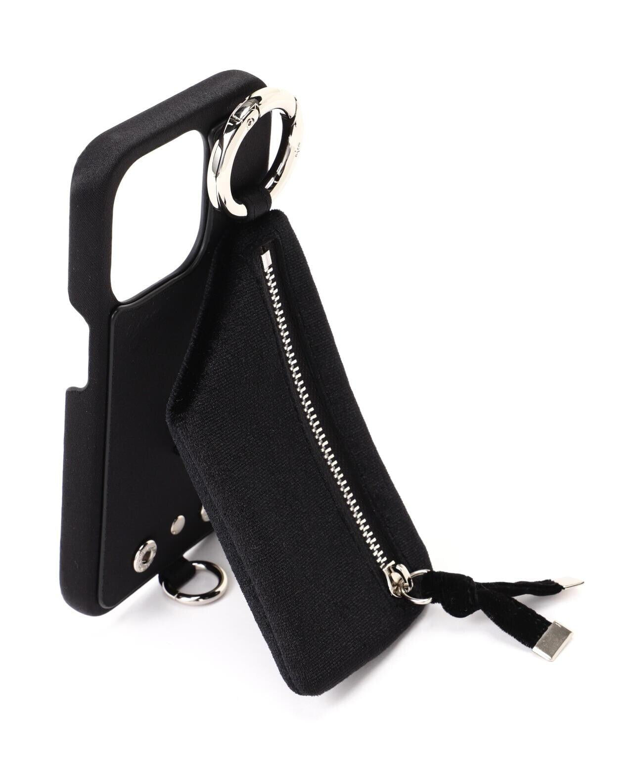 SATIN DRESS CASE SHOULDER iPhone14Pro