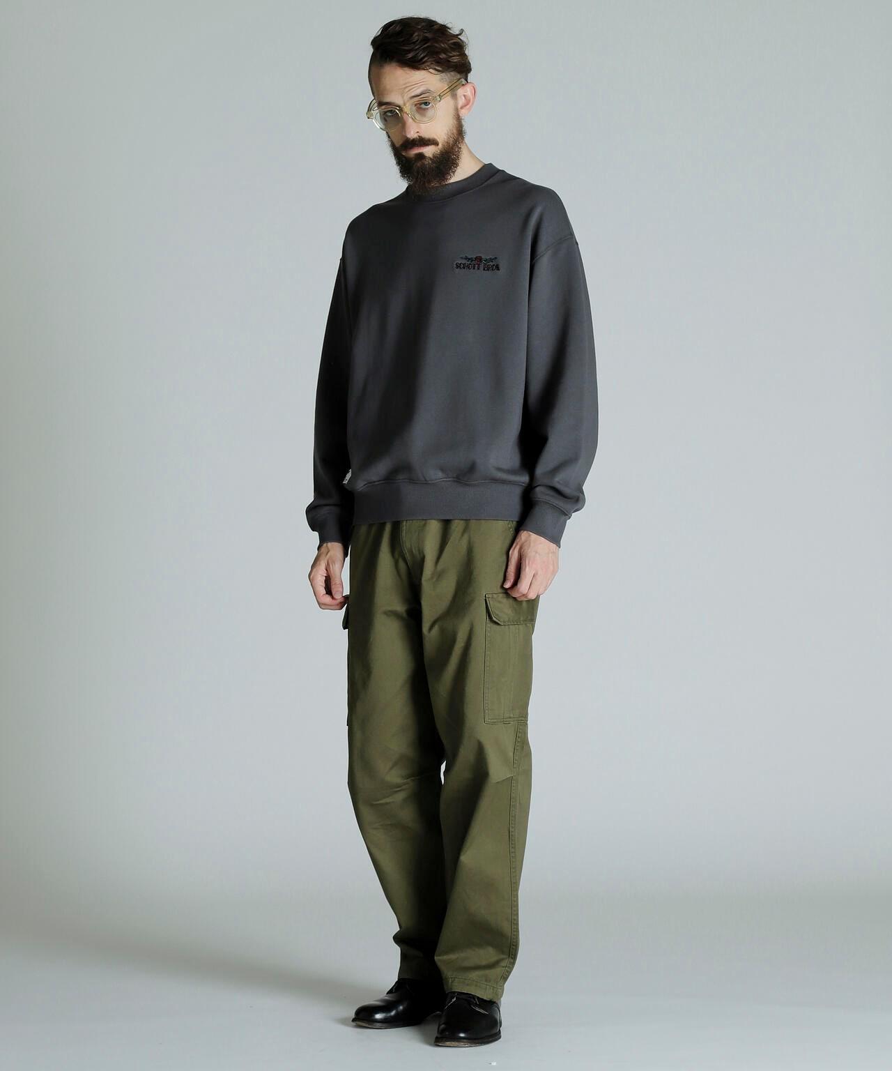 CREW領圓領衛衣 握手龍