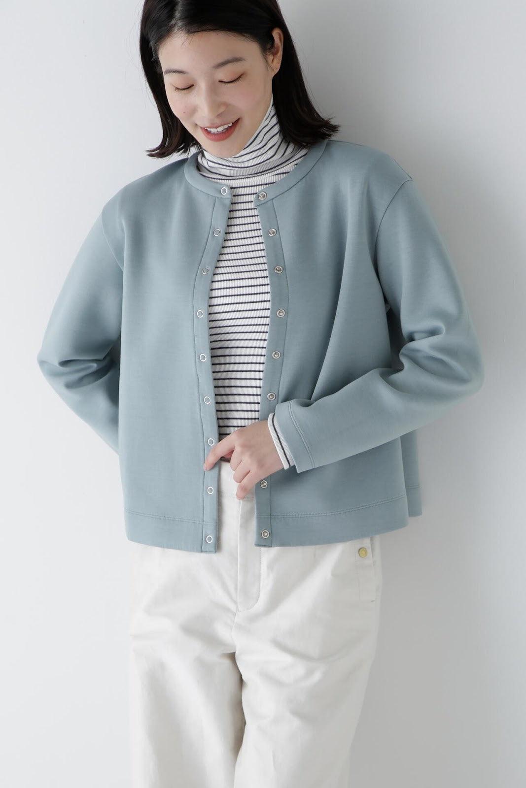 紙箱圓領開衫