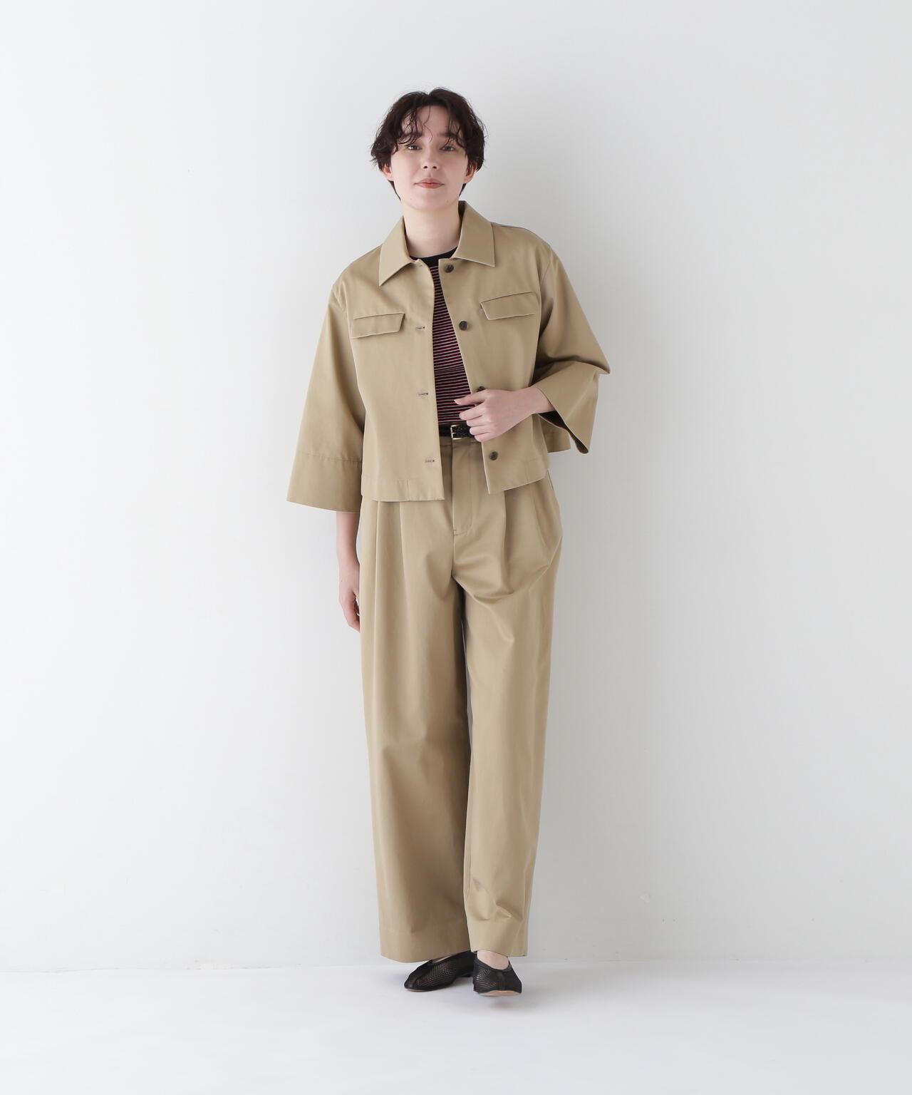 【福田麻琴女士聯名款】36/2武裝摺褶褲