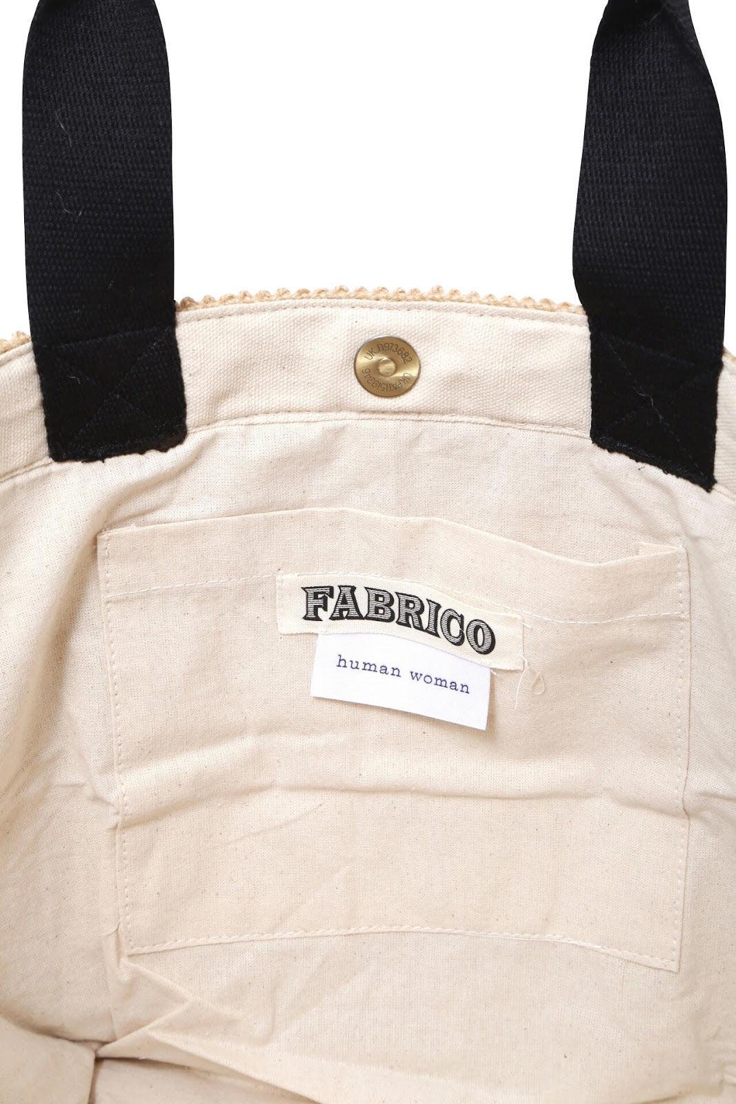 【限定】【FABRICO合作】麻質手提袋 感謝