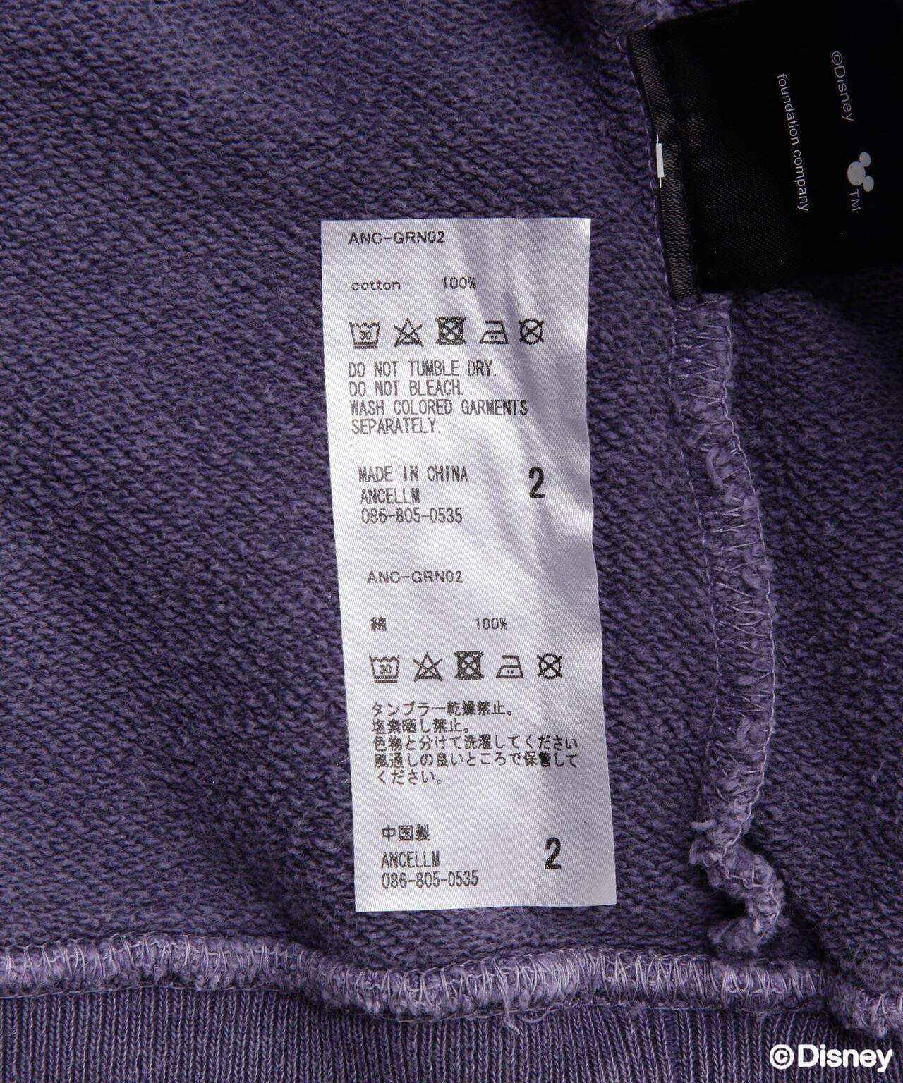 -ANCELLM/ "米老鼠印花破洞衛衣"