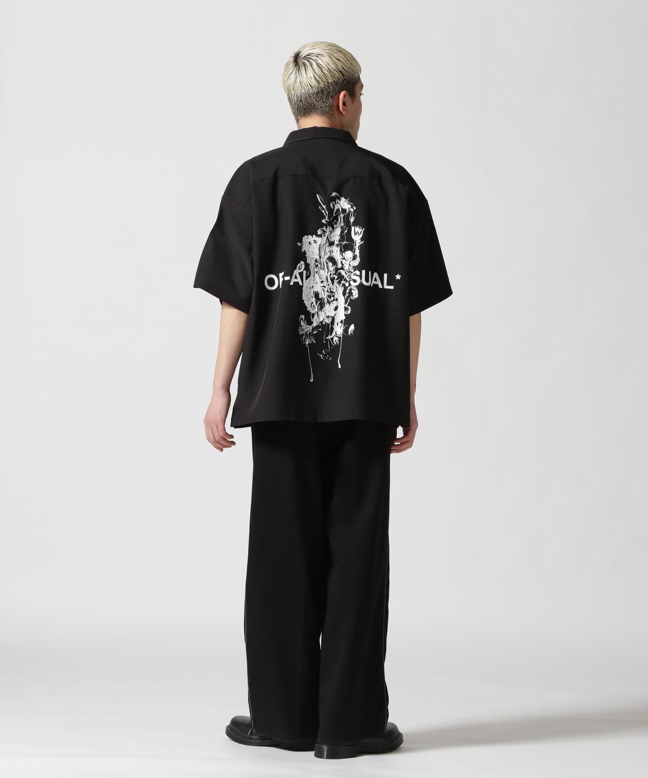 【&DEPOT限定】A4A/艾弗艾/塗料短袖襯衫