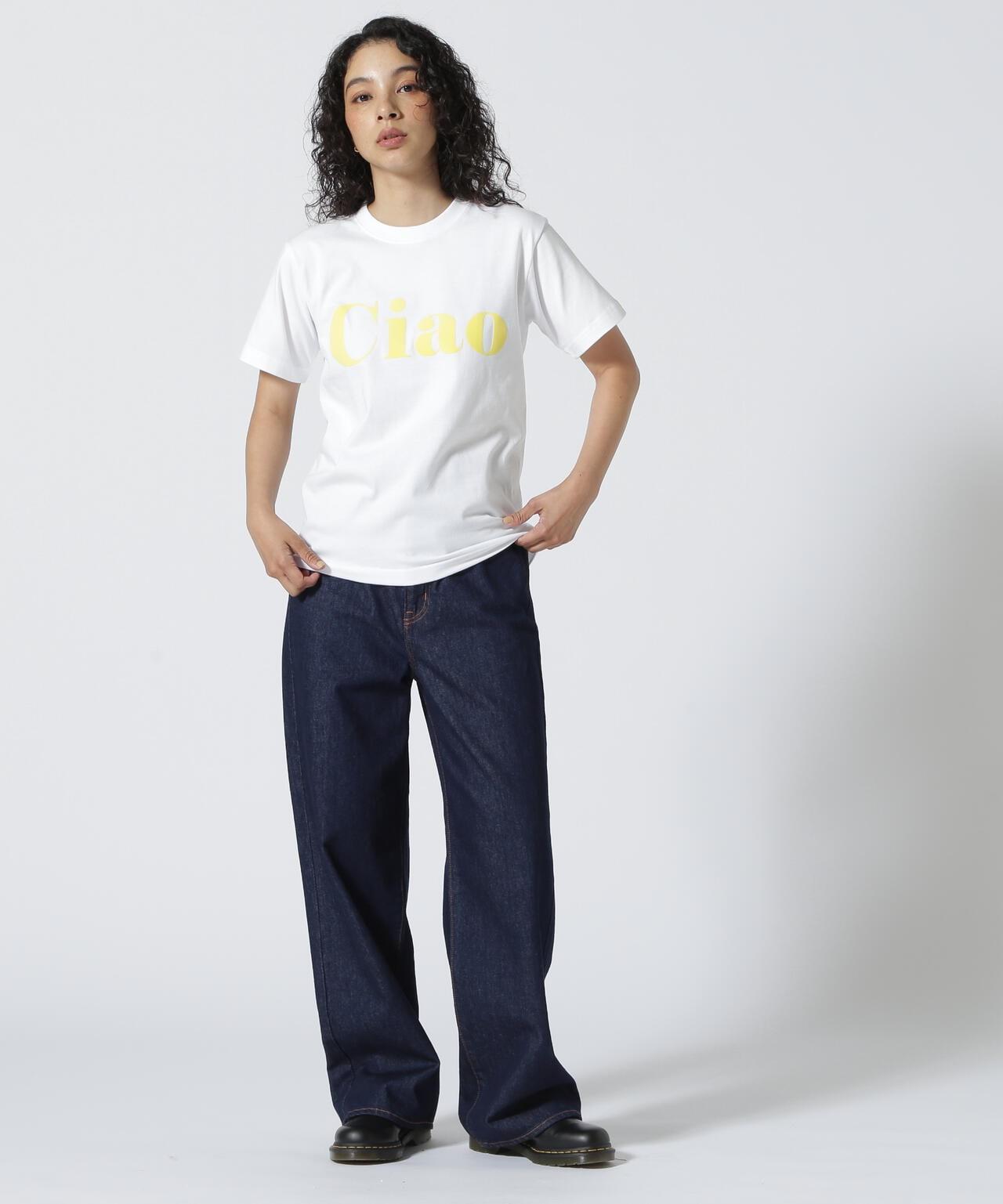 DROIT BELLO(多羅伊貝羅)Ciao絨面T恤