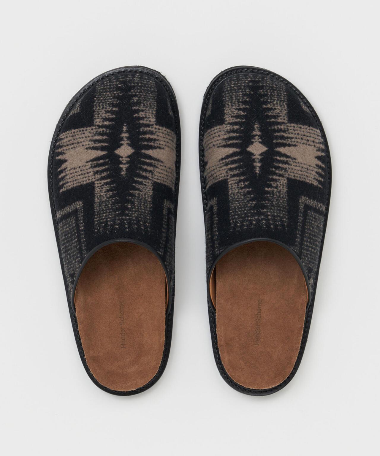 Hender Scheme x PENDLETON/恆溫方案 x 彭德爾頓/舒適拖鞋