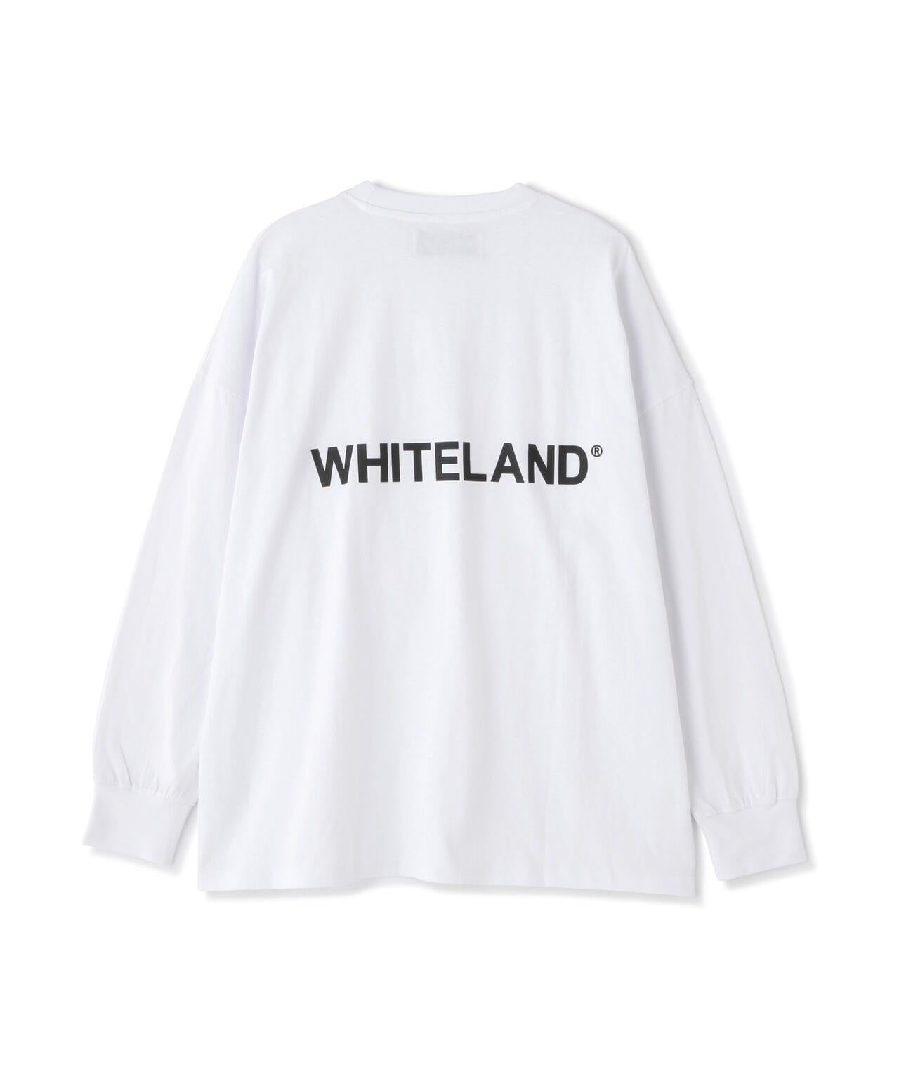 【&DEPOT限定】白色土地/LOGO圖案長袖T-shirt