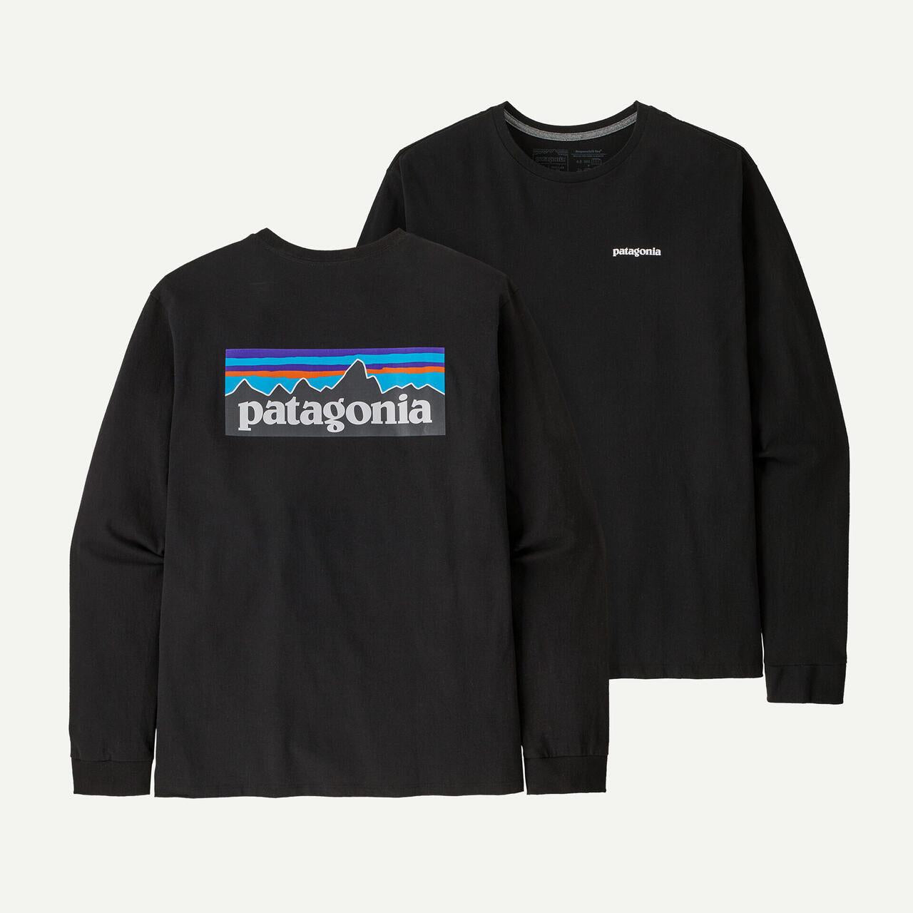 Patagonia/巴塔哥尼亞 男士 長袖 P-6標誌 責任款