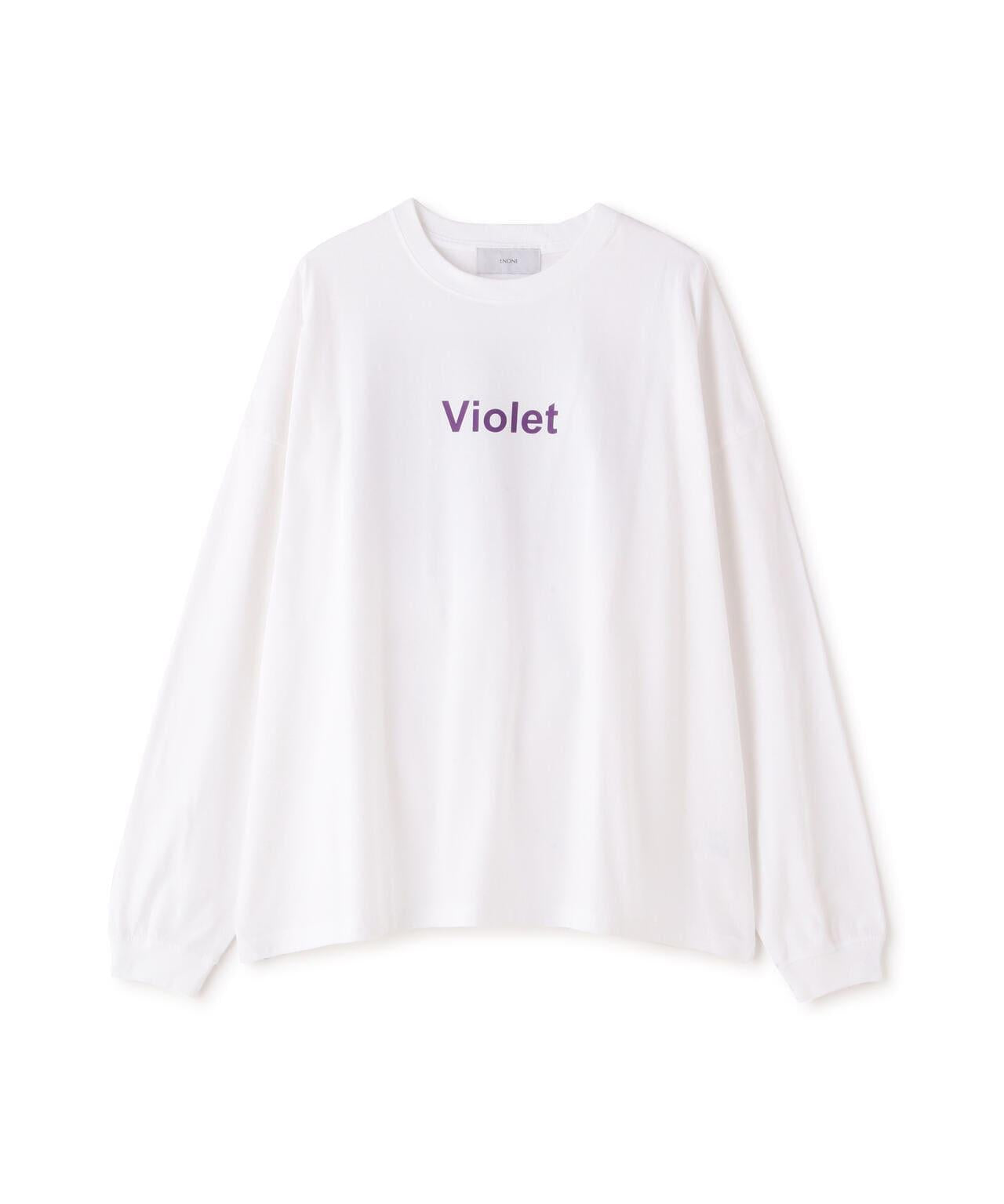 ENONE 埃諾/VIORET 印花T恤
