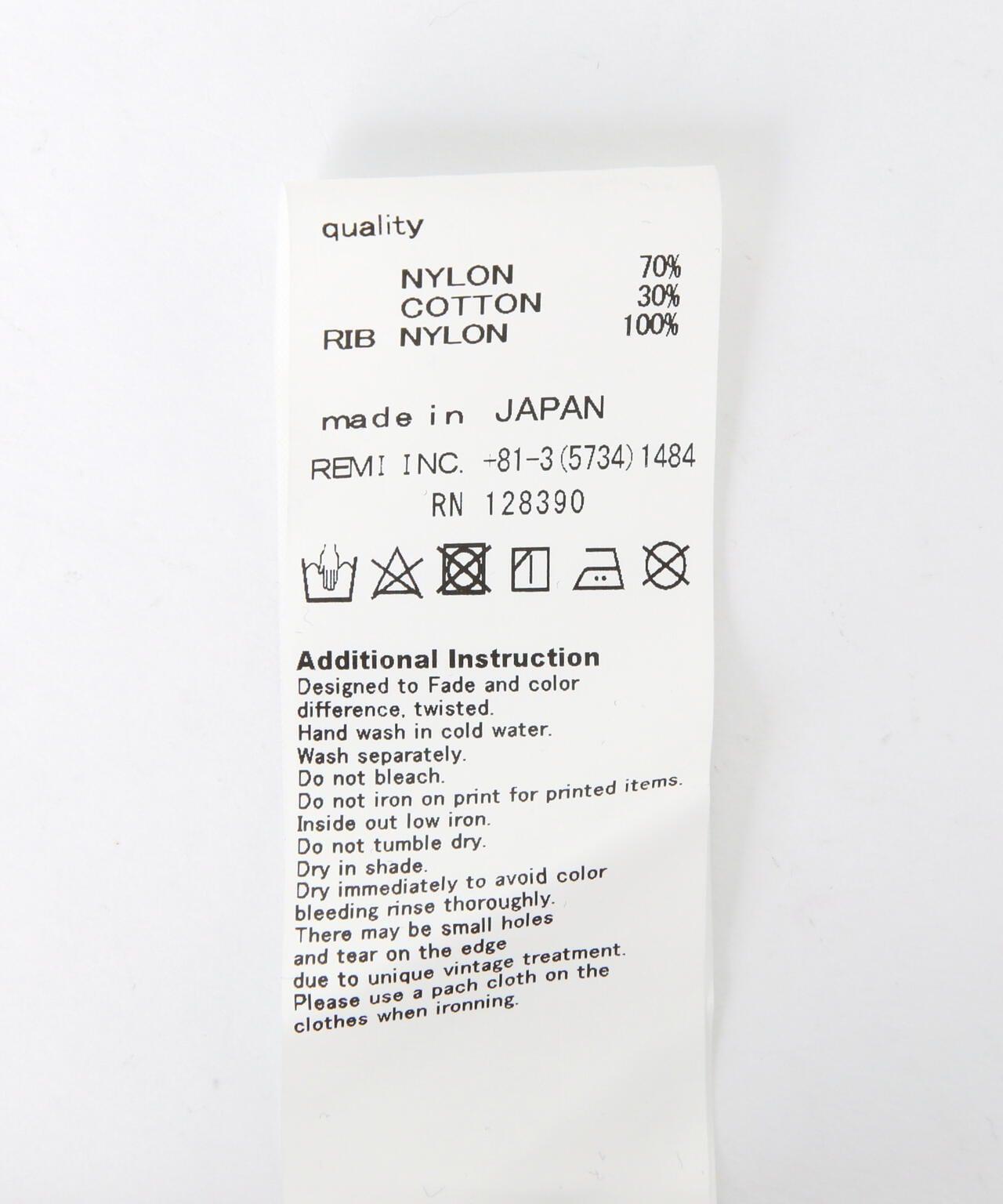 REMI RELIEF(蕾米緩解) 棉尼龍圓領T恤