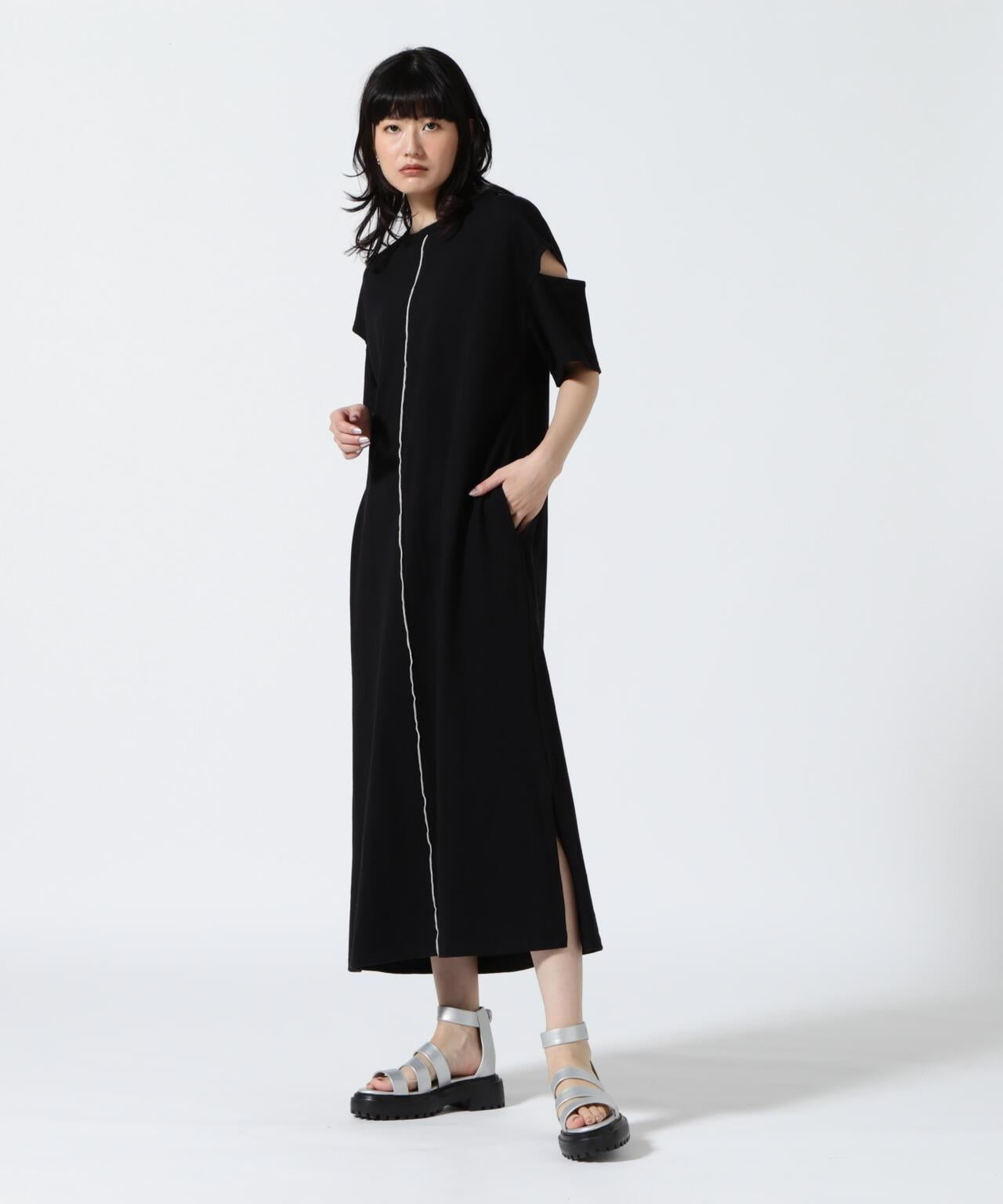 DROIT BELLO(ドロイトベロ) 袖側開衩連衣裙